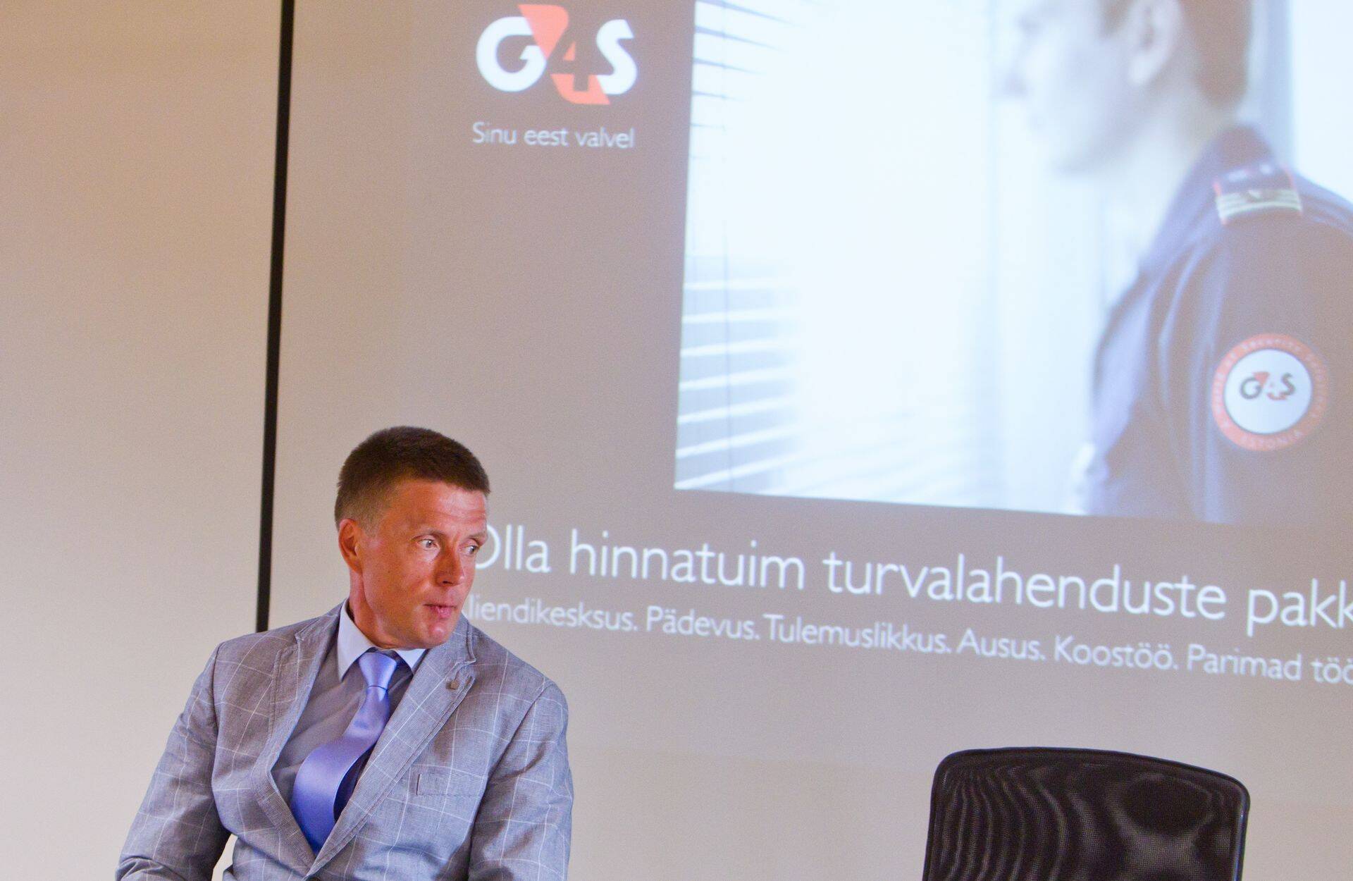 G4S Eesti juht Priit Sarapuu sõnul hoiakse laenuga just raha Eestis.