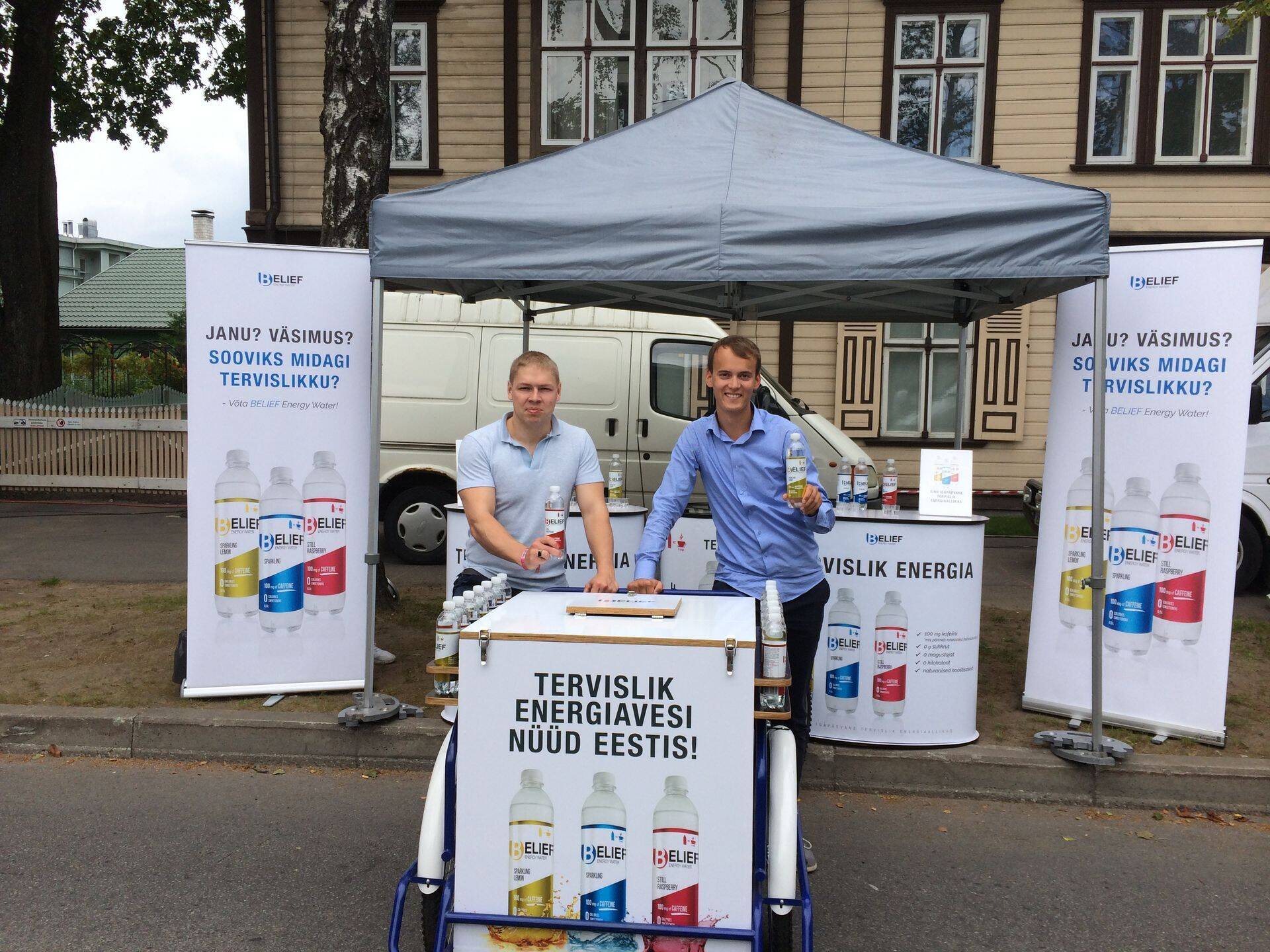 Energiavee Belief loojad Raido Kereme ja Gert-Kristjan Rungi.