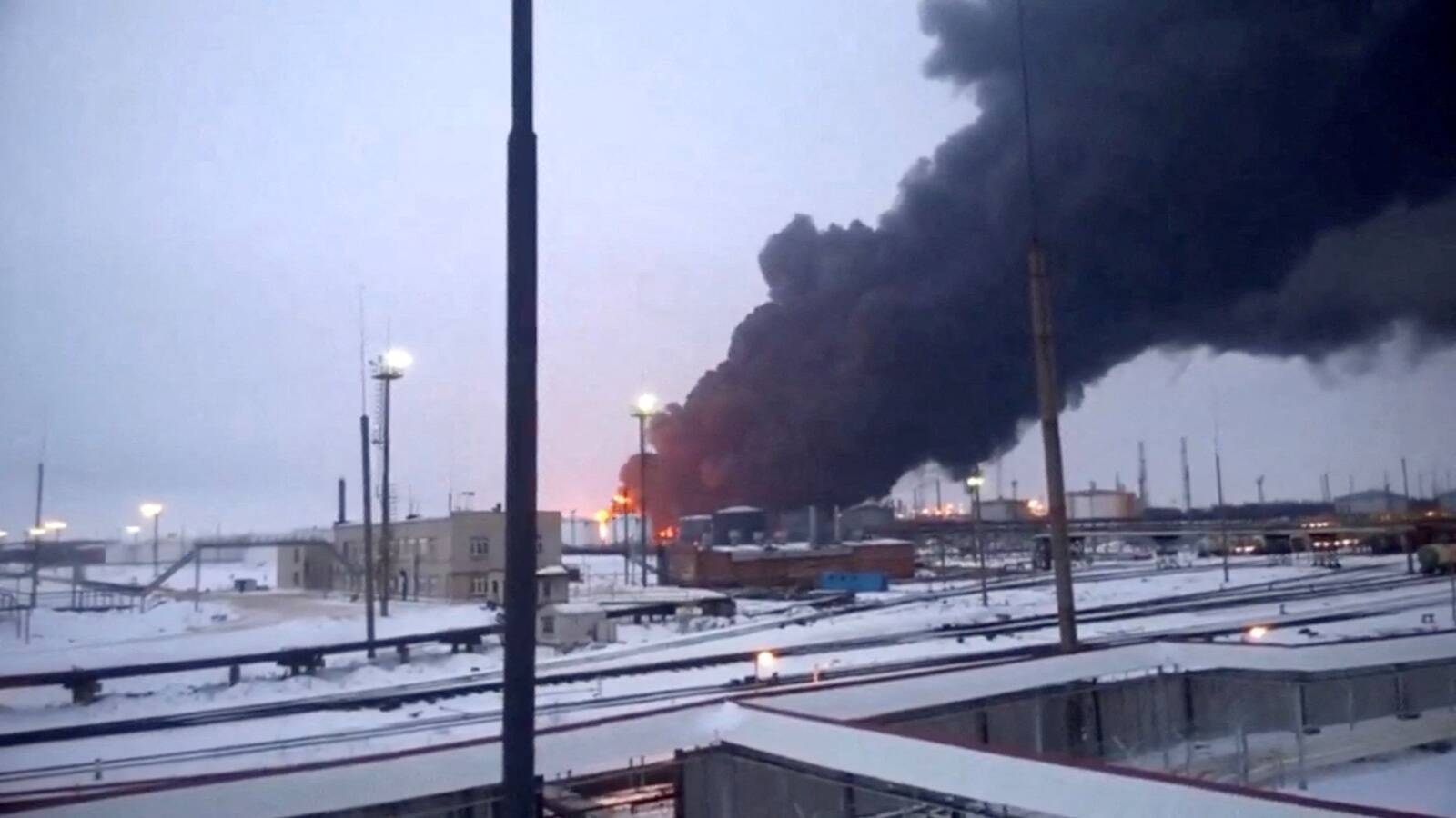 13 марта украинские дроны атаковали Рязанский нефтеперерабатывающий завод.