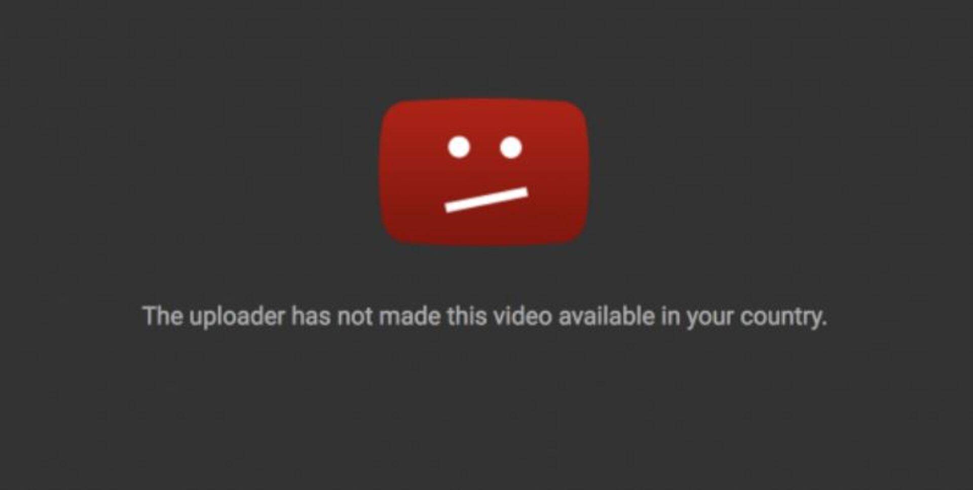 Geobloki rakendamine Youtube´is.