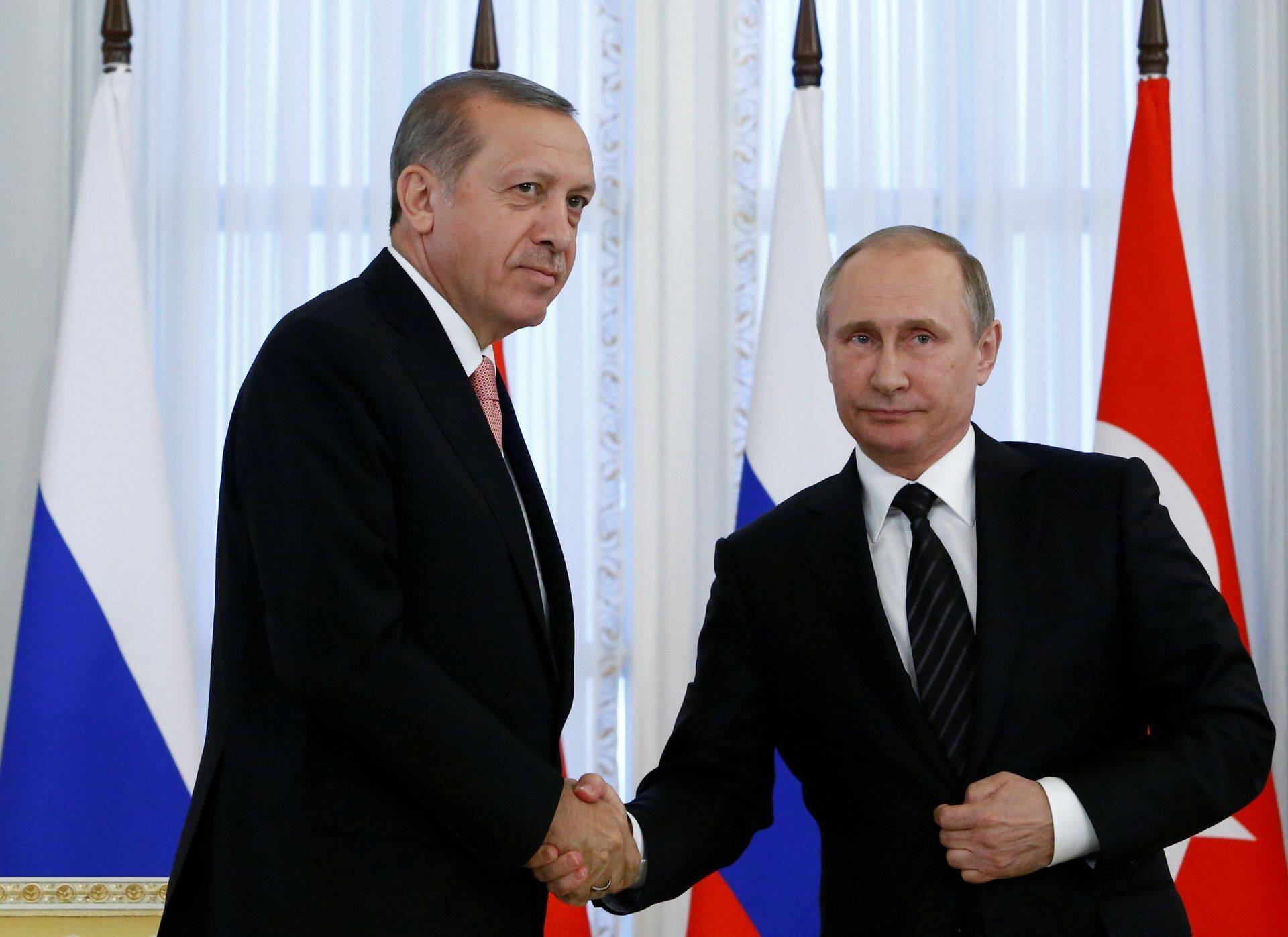 Türgi president Recep Tayyip Erdogan ja Venemaa president Vladimir Putin.