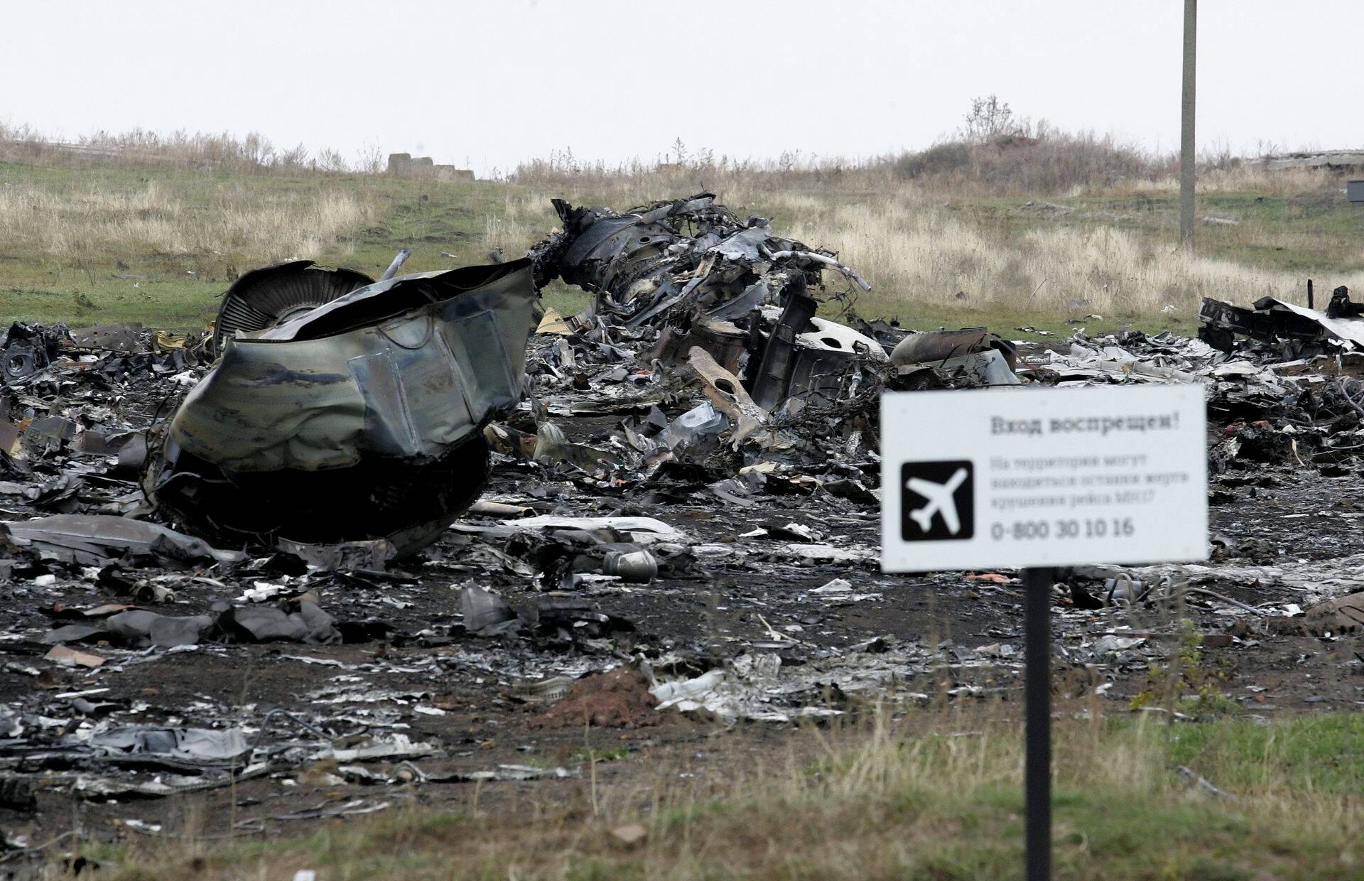 Donetski kohal allatulistatud Malaysia Airlinesi Boeing 777 rusud.