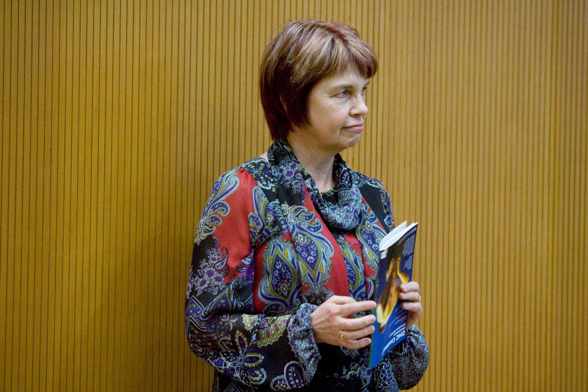 Профессор вирусологии Ирья Лутсар.