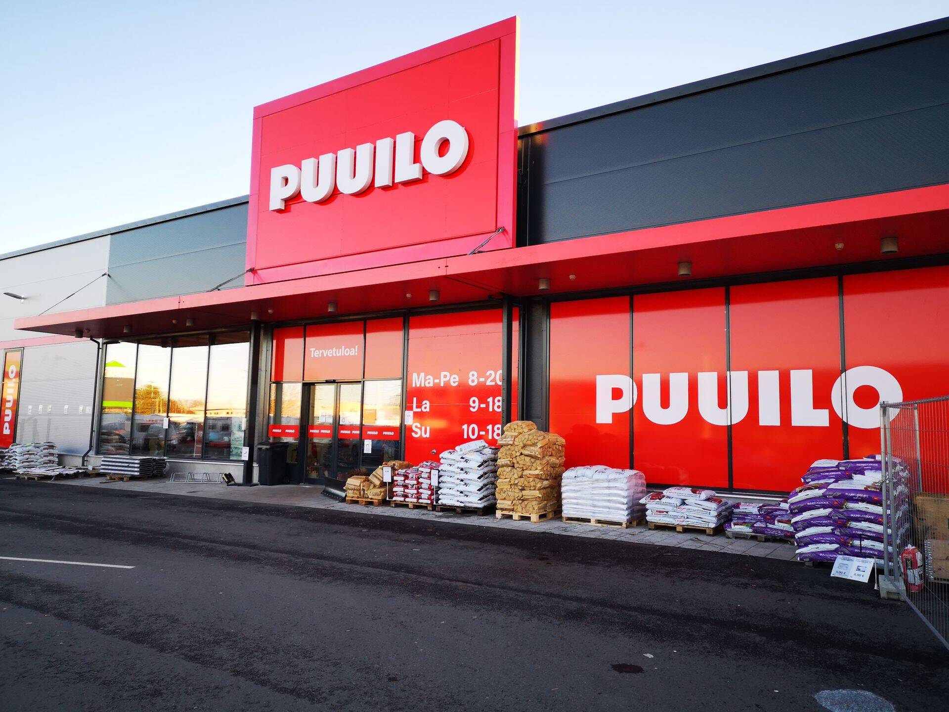 Tänavu Helsingi börsile saabunud Puuilo kauplus Kokkolas.