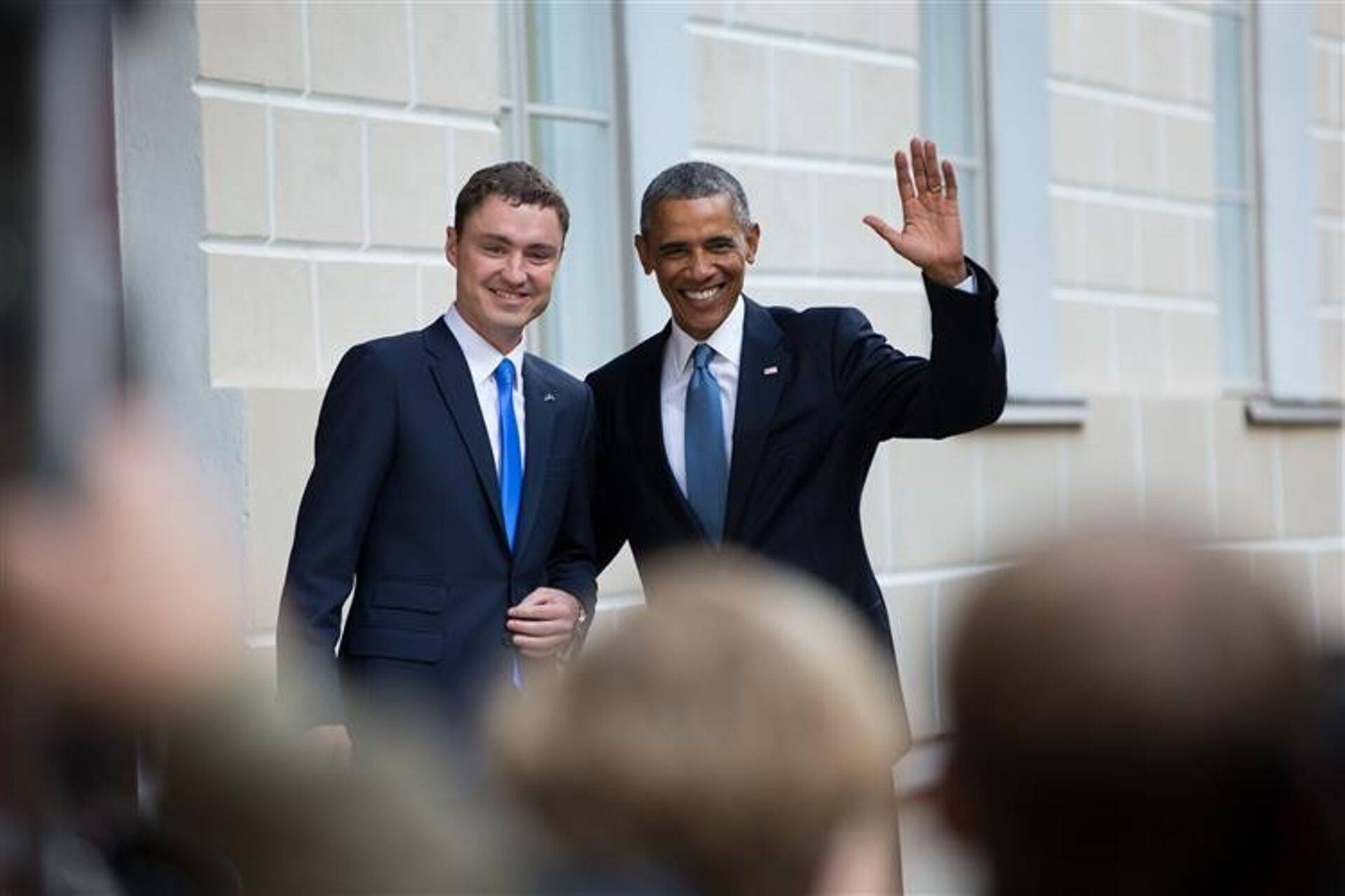 ФОТО: встреча Барака Обамы и Таави Рыйваса