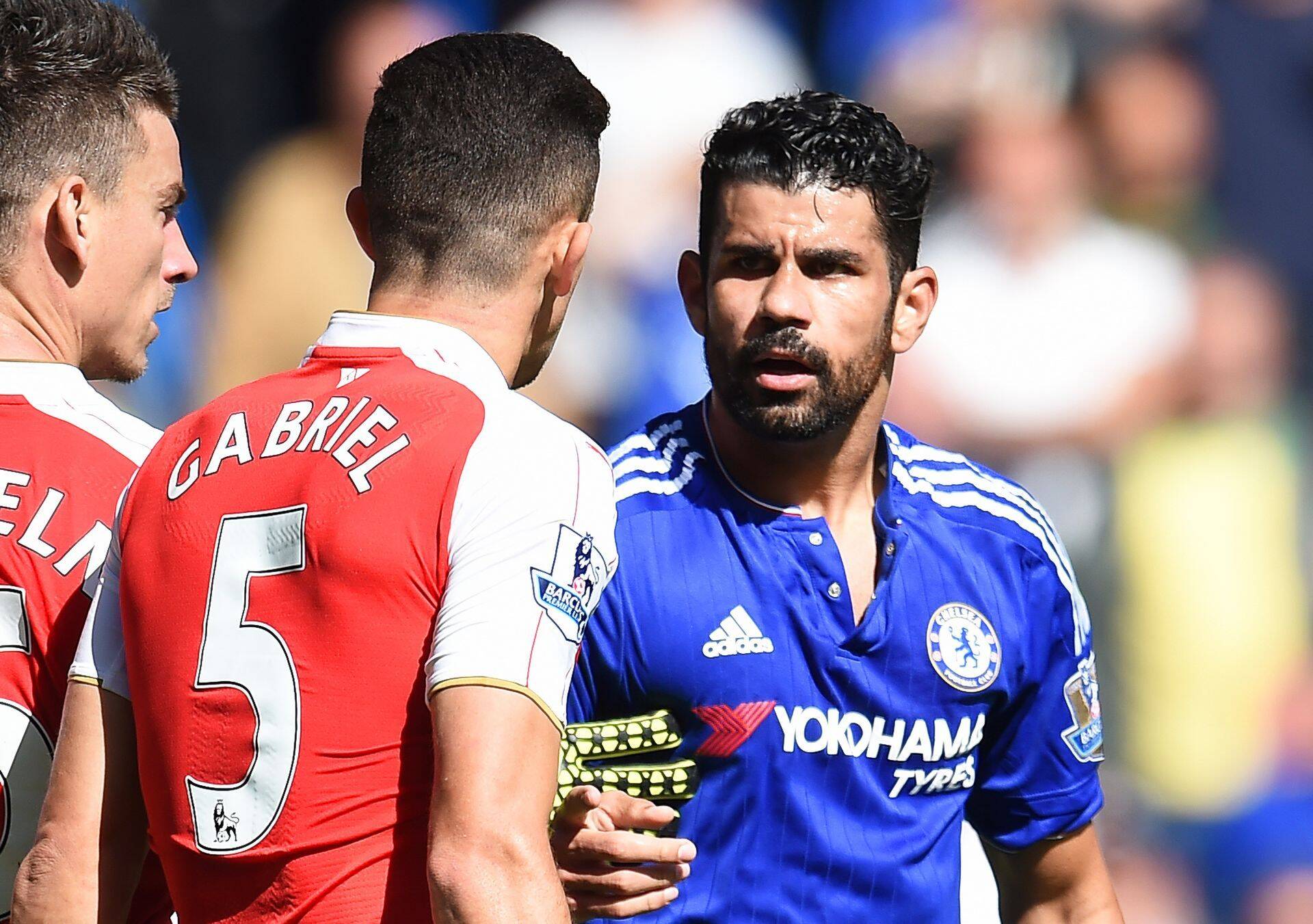 Chelsea meeskonna mängija Diego Costa.