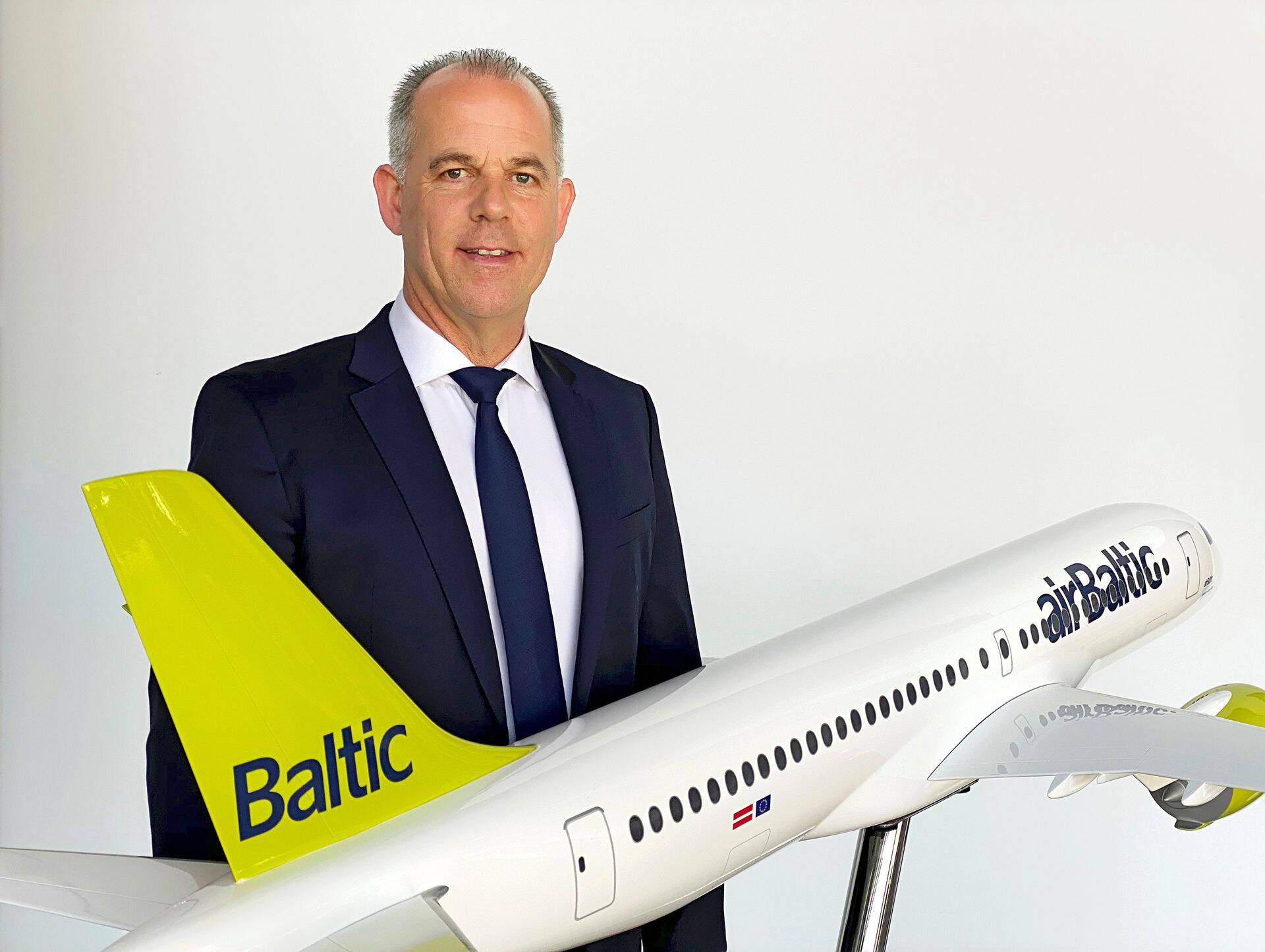 airBalticu juhatuse esimees Martin Gauss.