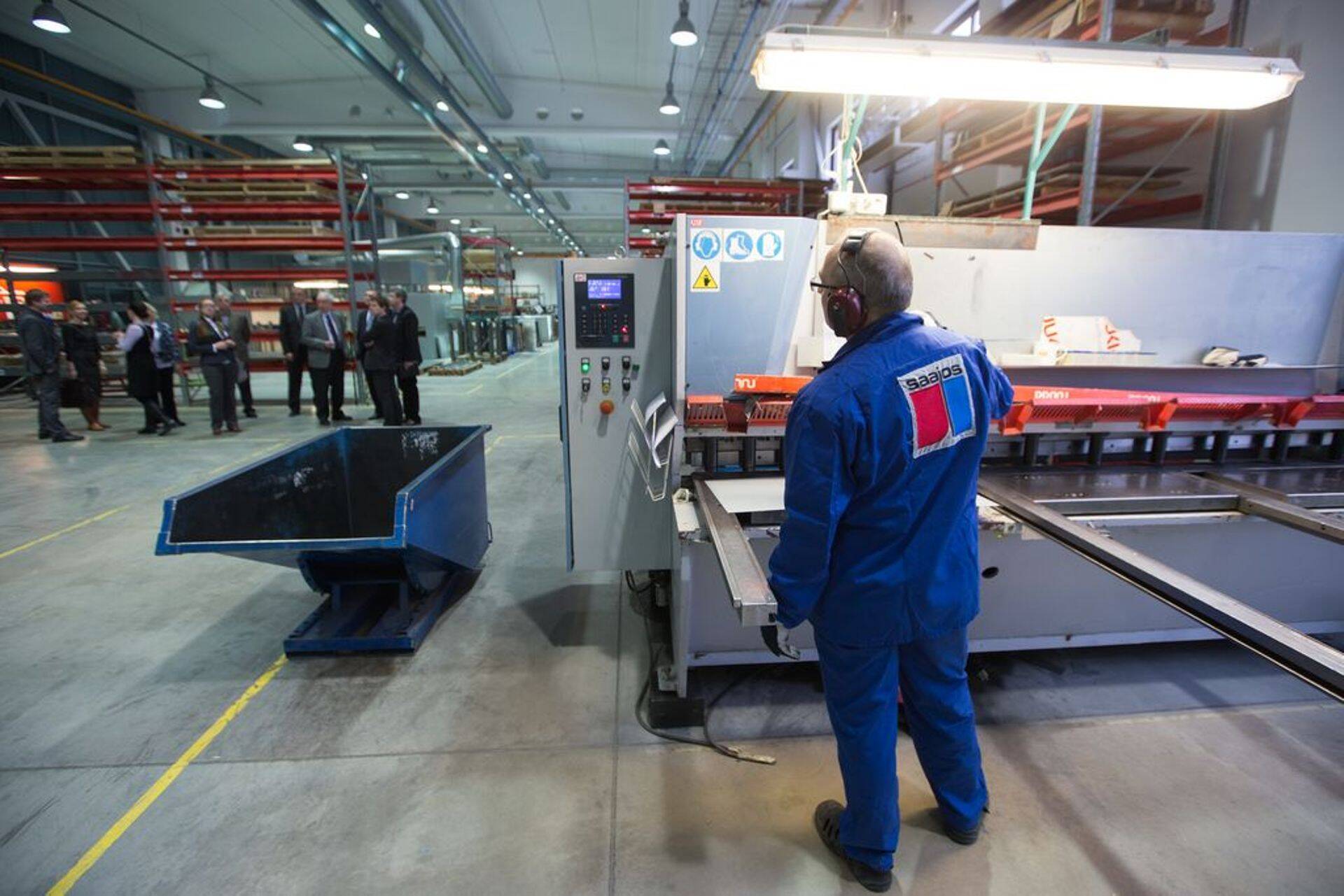 Terasest tuletõkke- ja turvauksi valmistav ettevõte Saajos tõstis efektiivsust nii, et ettevõttes lõpetatati sihitu asjade otsimine.