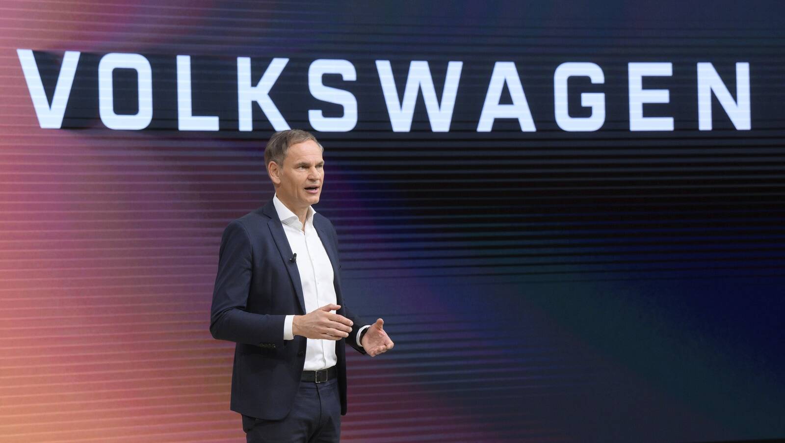 Председатель совета директоров Volkswagen AG и Porsche AG Оливер Блюме выступил на ежегодной пресс-конференции Volkswagen Group в Вольфсбурге, Германия.