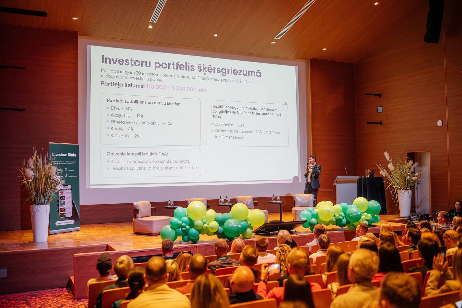 Henrijs Jansons, Debitum Investments līdzīpašnieks un vadītājs, Investoru Festivālā 2024