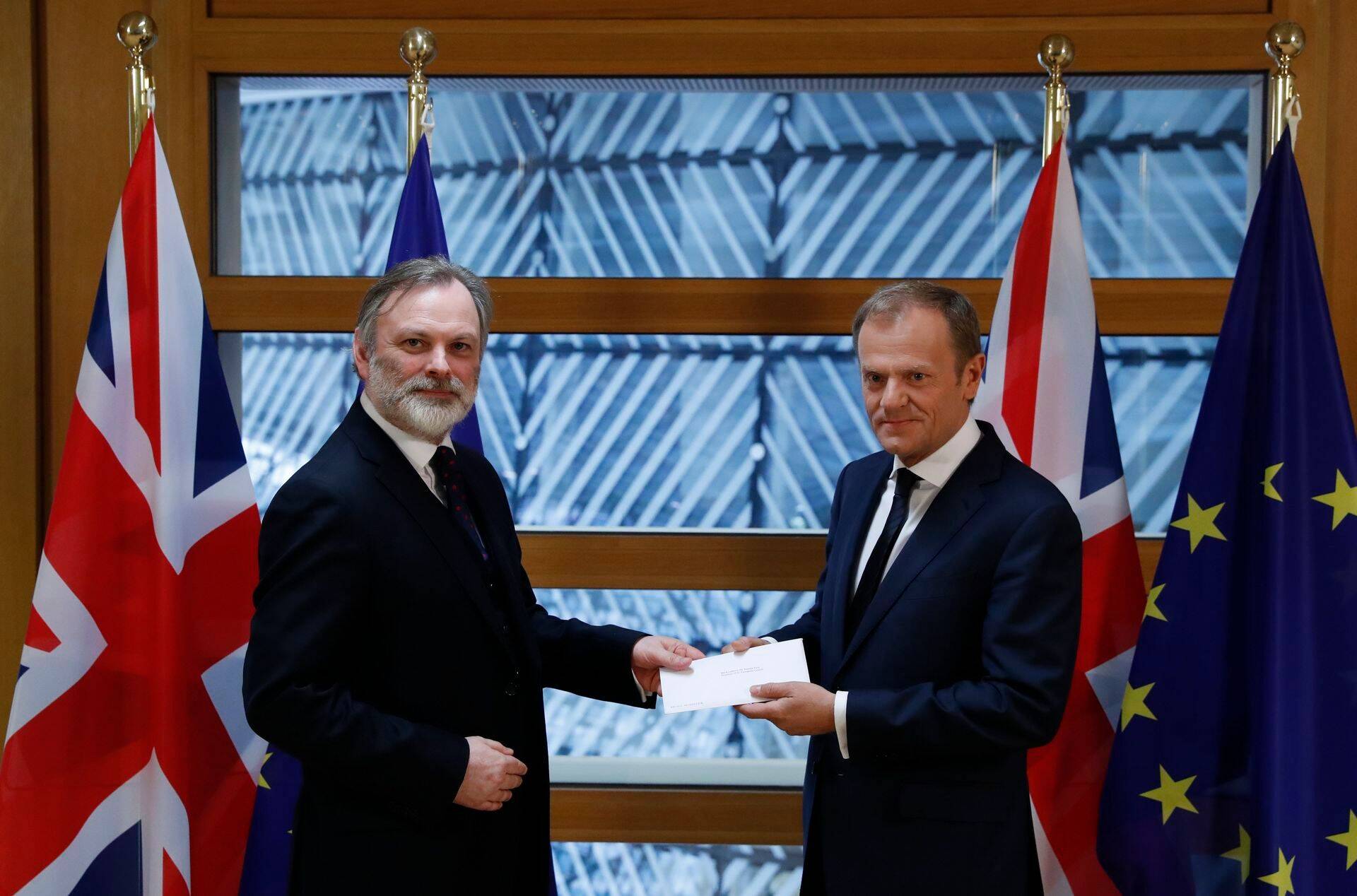 Tim Barrow andis Donald Tuskile üle Suurbritannia taotluse liidust lahkumiseks