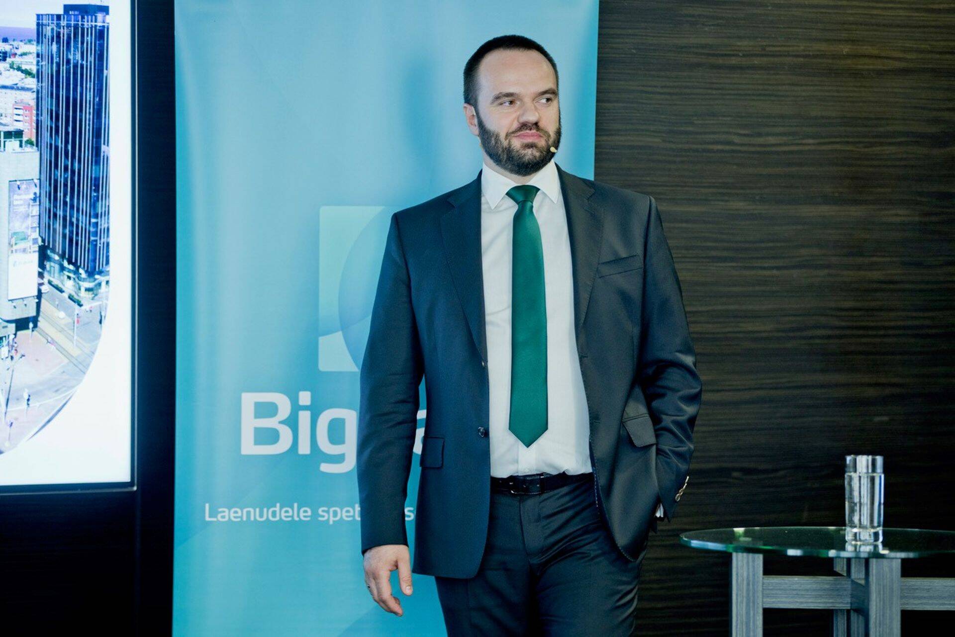 Bigbanki finantsjuht Argo Kiltsmann.