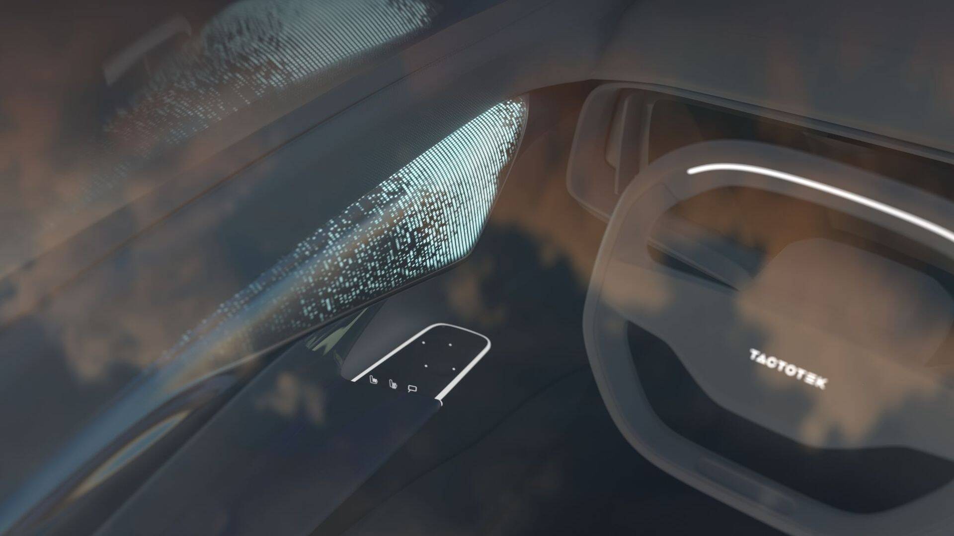 Üks koht, kus pindadesse integreeritud elektroonikakomponente kasutatakse, on autodes salongivalgustuses.