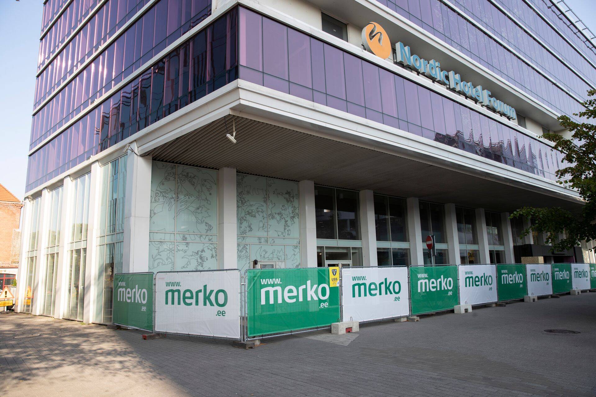 Реновацией Nordic Hotel Forum занимается Merko, общая стоимость работ достигает 8 млн евро.