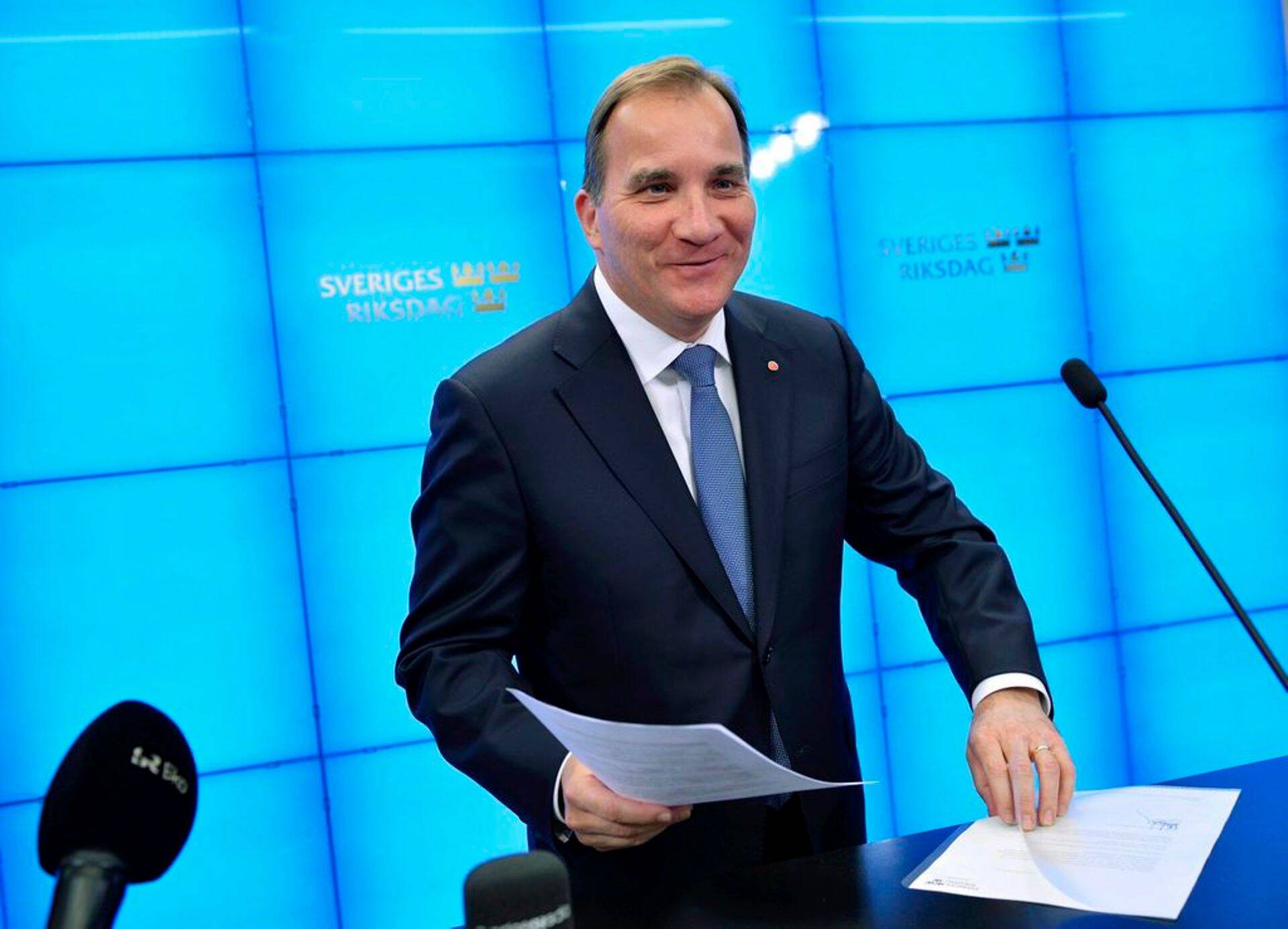 Rootsi Sotsiaaldemokraatliku partei juht Stefan Löfven