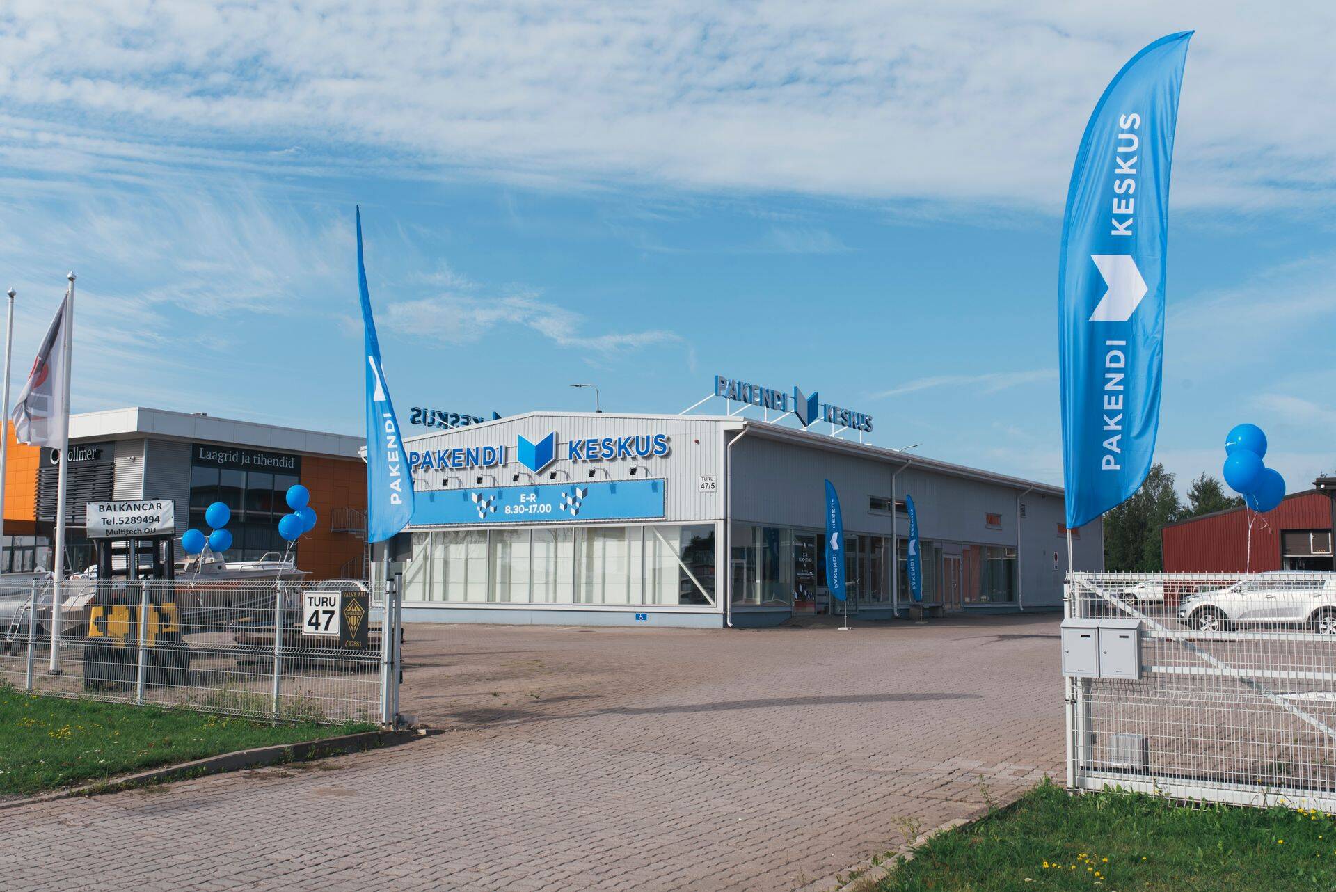 Pakendikeskuse esindus Tartus