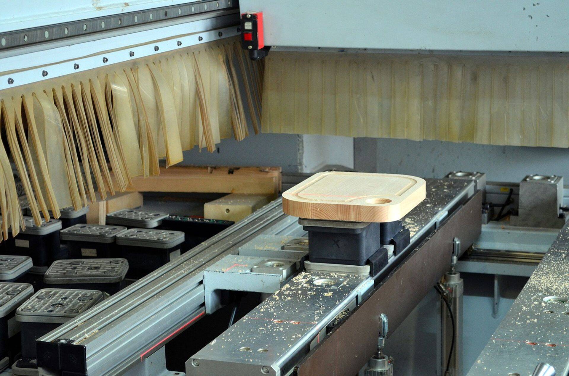 Eksperimendis osalenud puiduettevõte valmistab erineva mõõduga tooteid. Pilt on illustratiivne.