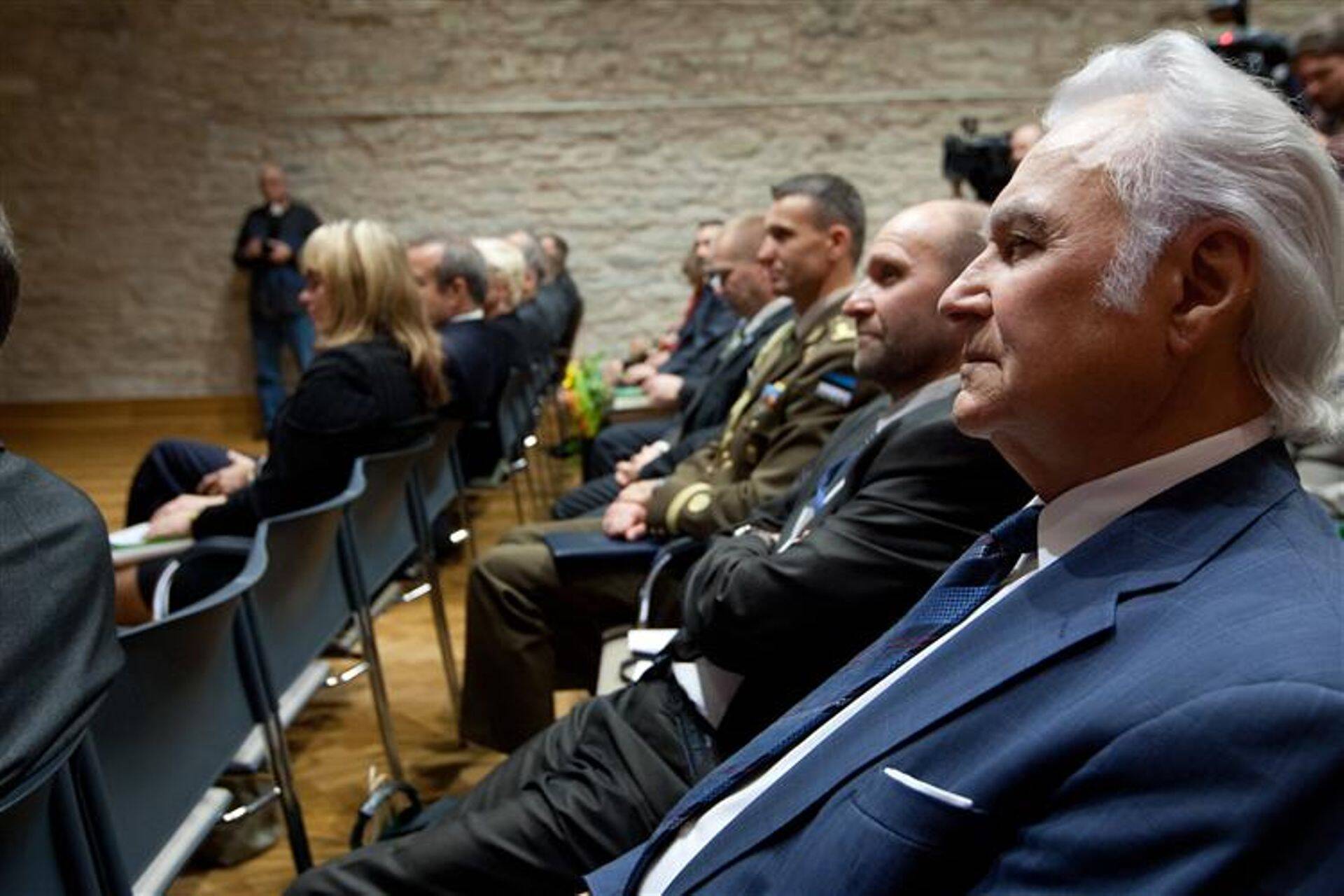 Ekspresident Arnold Rüütel.