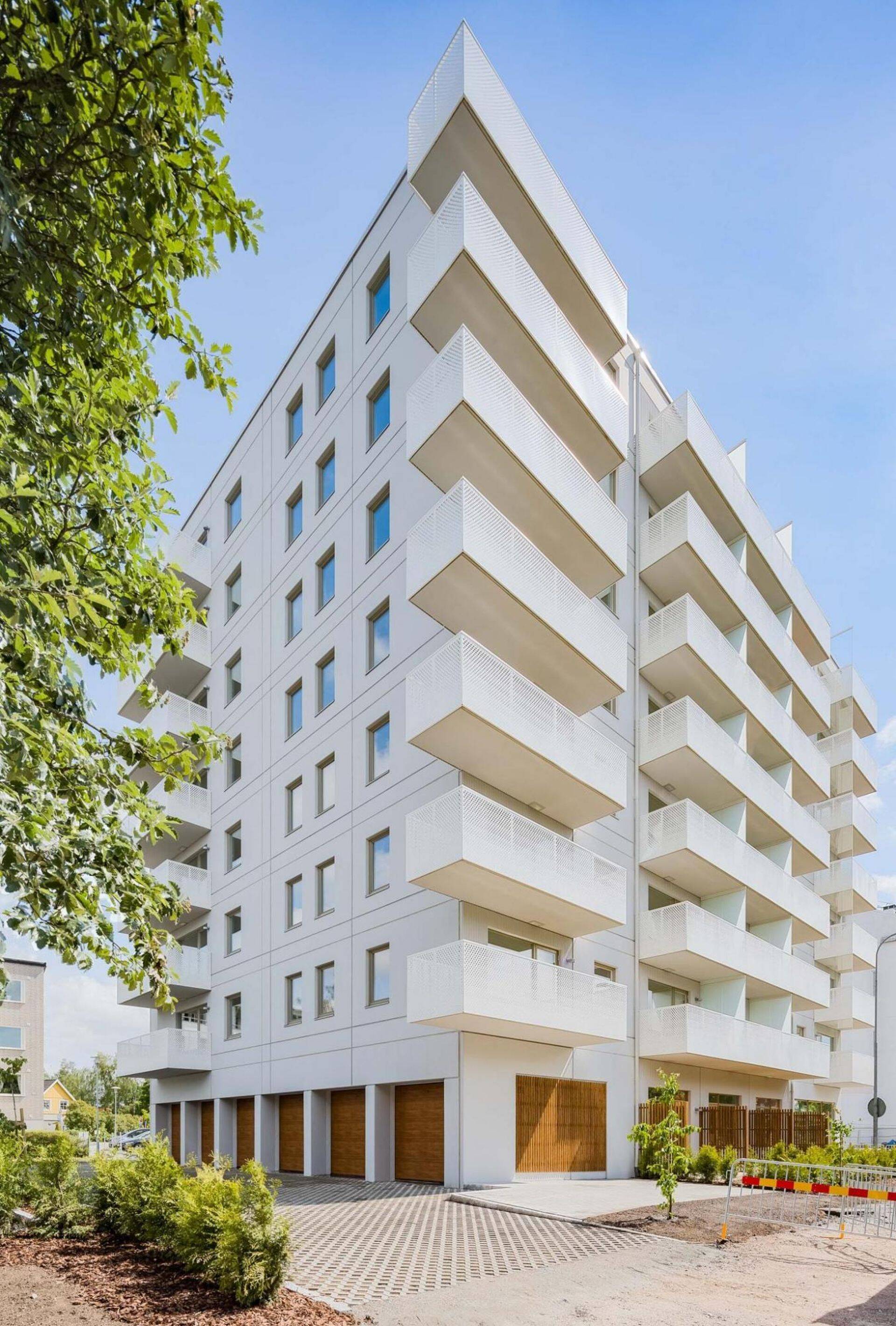 8-korruseline kortermaja Väsby Terrass