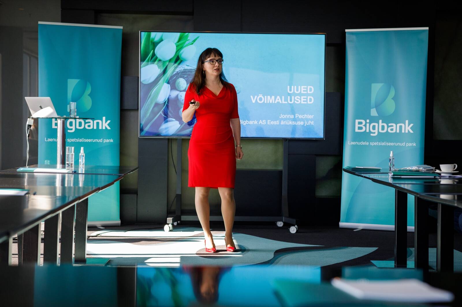 Bigbanki Eesti juht Jonna Pechter vaatab tulevikku lootusrikkalt.