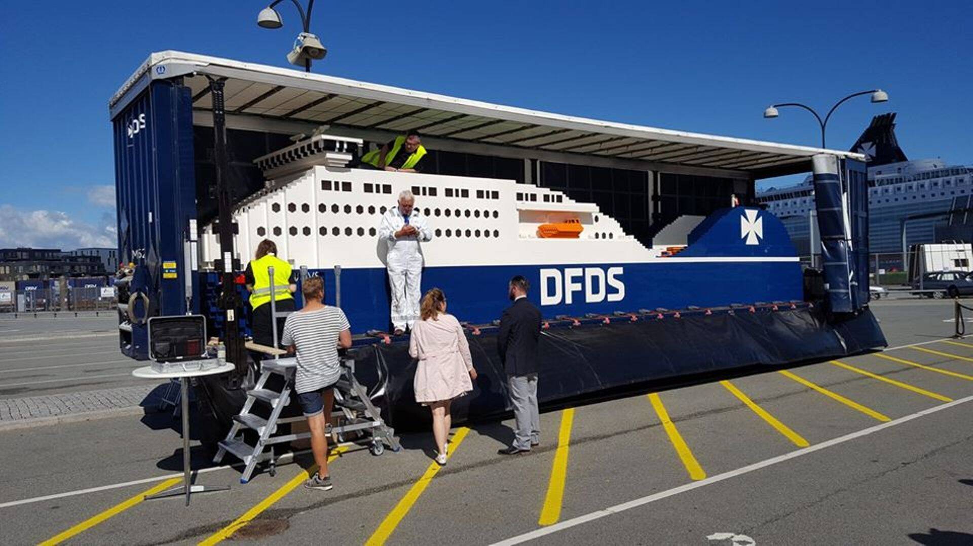 DFDS ehitas maailma suurima legolaeva.