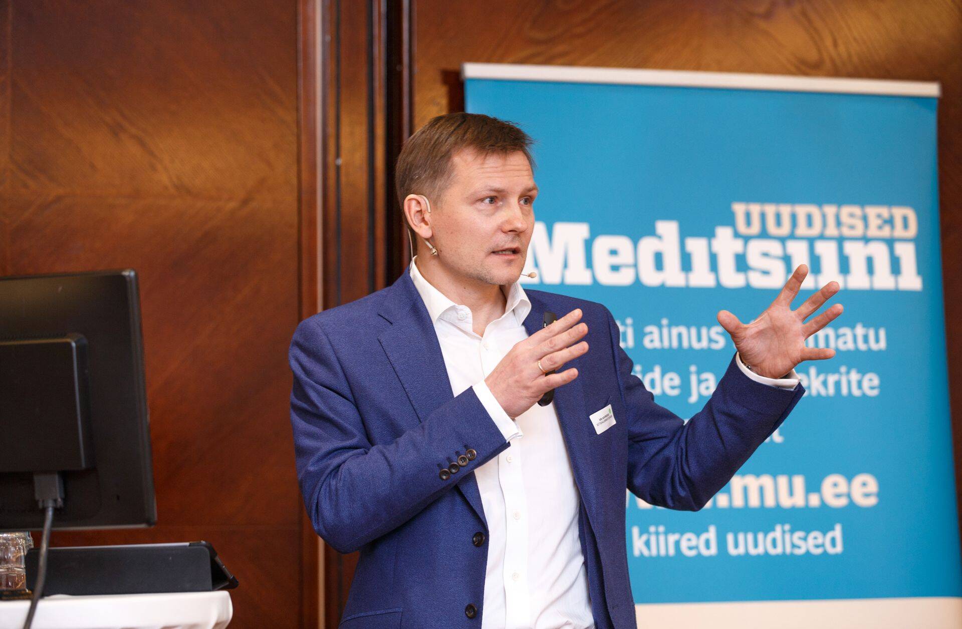 Arvamuskonkursi Edukas Eesti värskelt välja kuulutatud võitja, ettevõtja ja teadlane Ain Aaviksoo.