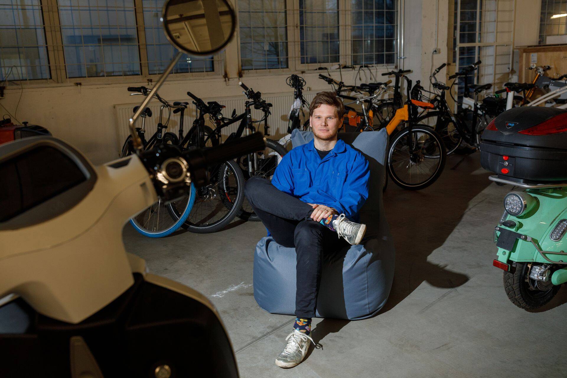 Comodule'i juht Kristjan Maruste on võtnud ette tuua elektritõukerataste tootmine Hiinast väljapoole.