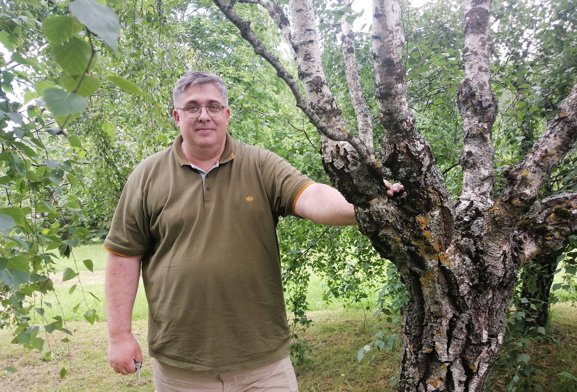 Saatekülaline Ivar Sibul ja saate kangelane maarjakask.