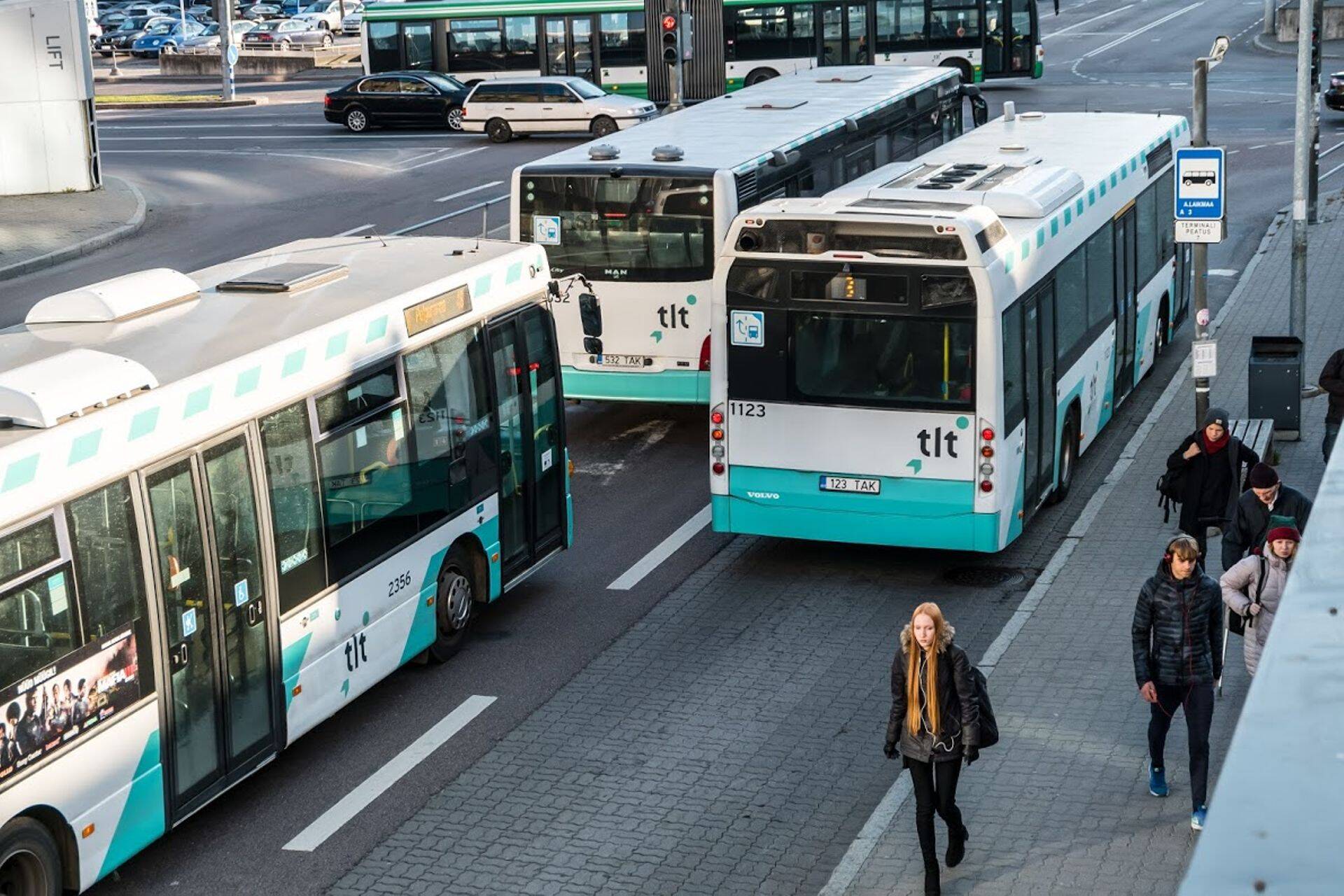Mida rohkem busse, seda väiksem võimalus reisijatel nakatuda.