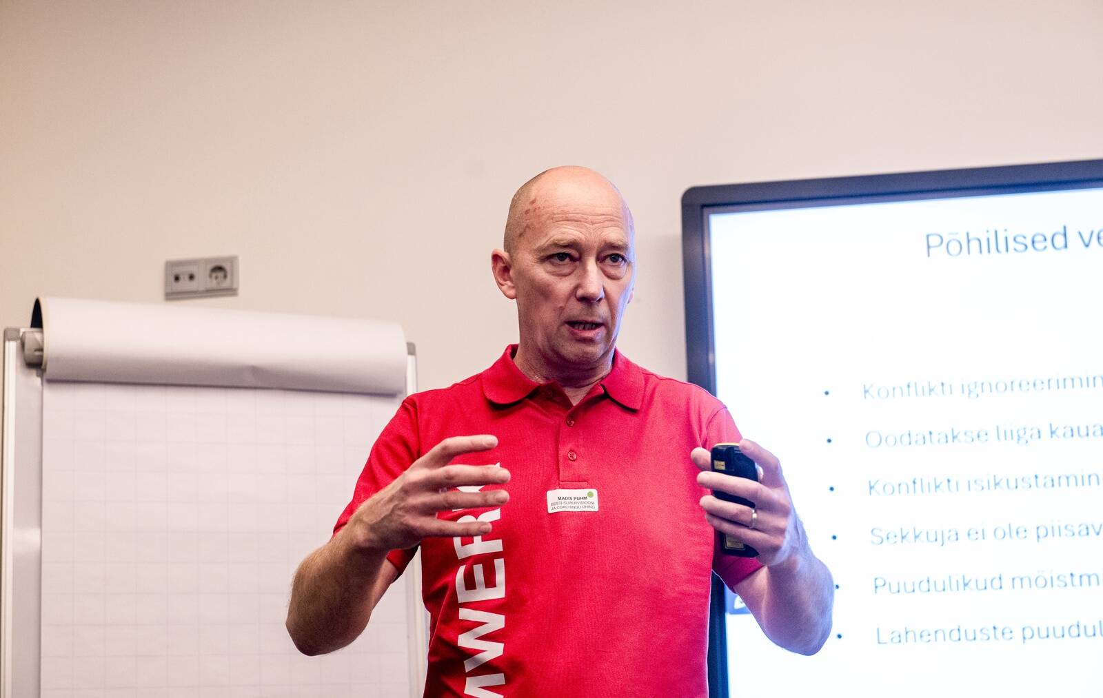Meeskonnatöö superviisor ja coach Madis Puhm.