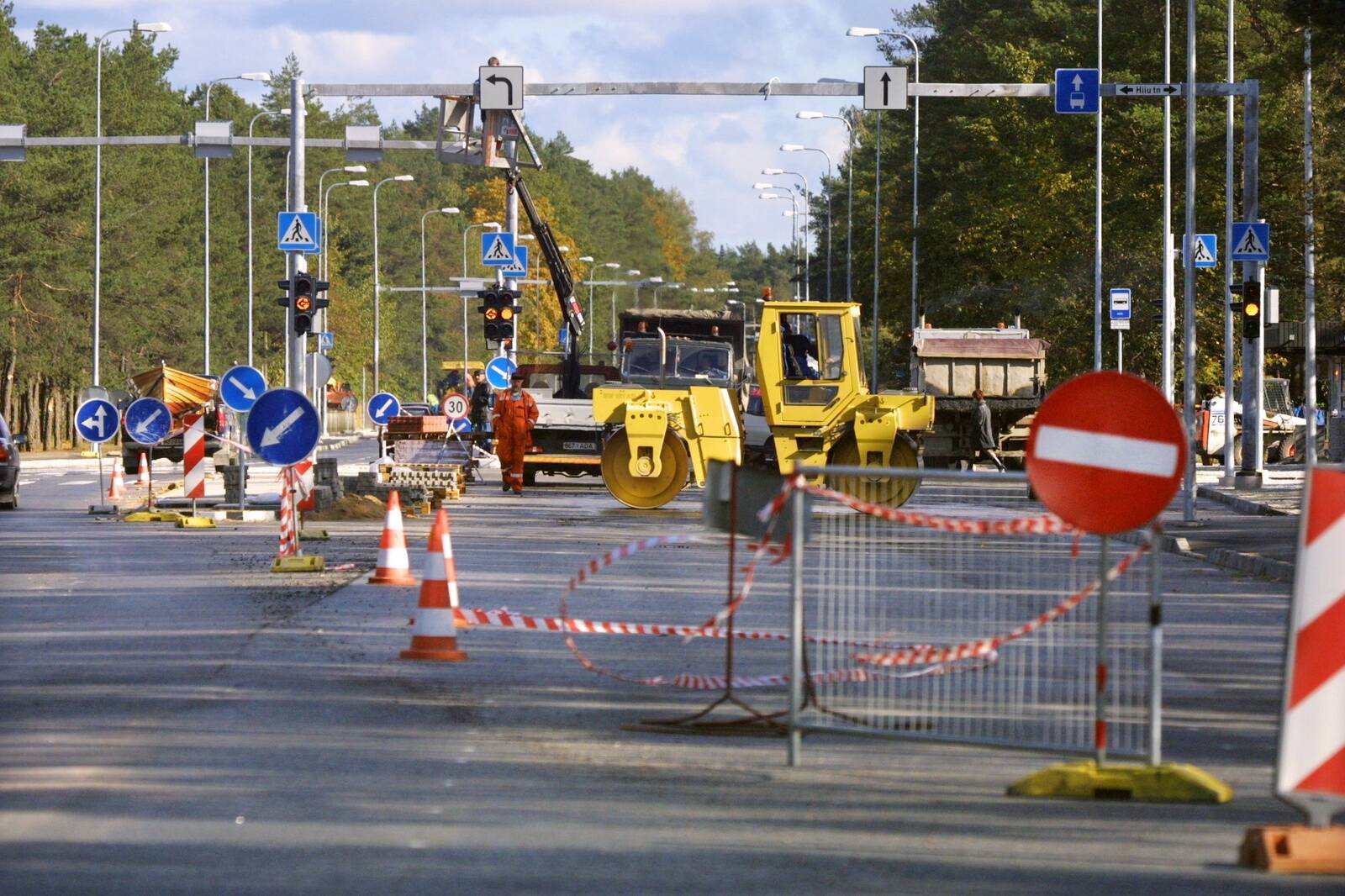 Дорожный ремонт. Снимок иллюстративный.