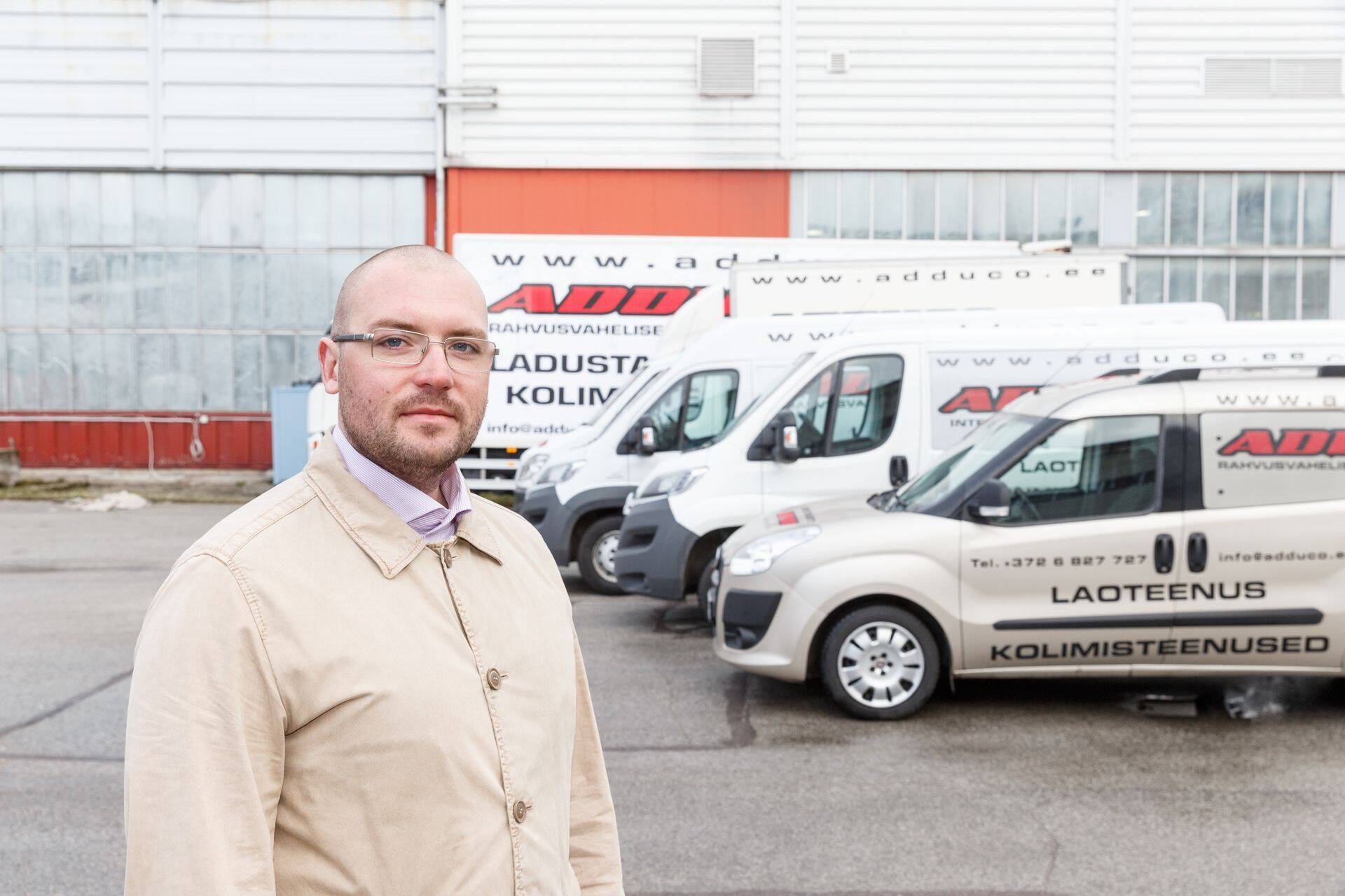 Kolimisfirma OÜ Adduco juht ja omanik Anton Bazõlev.