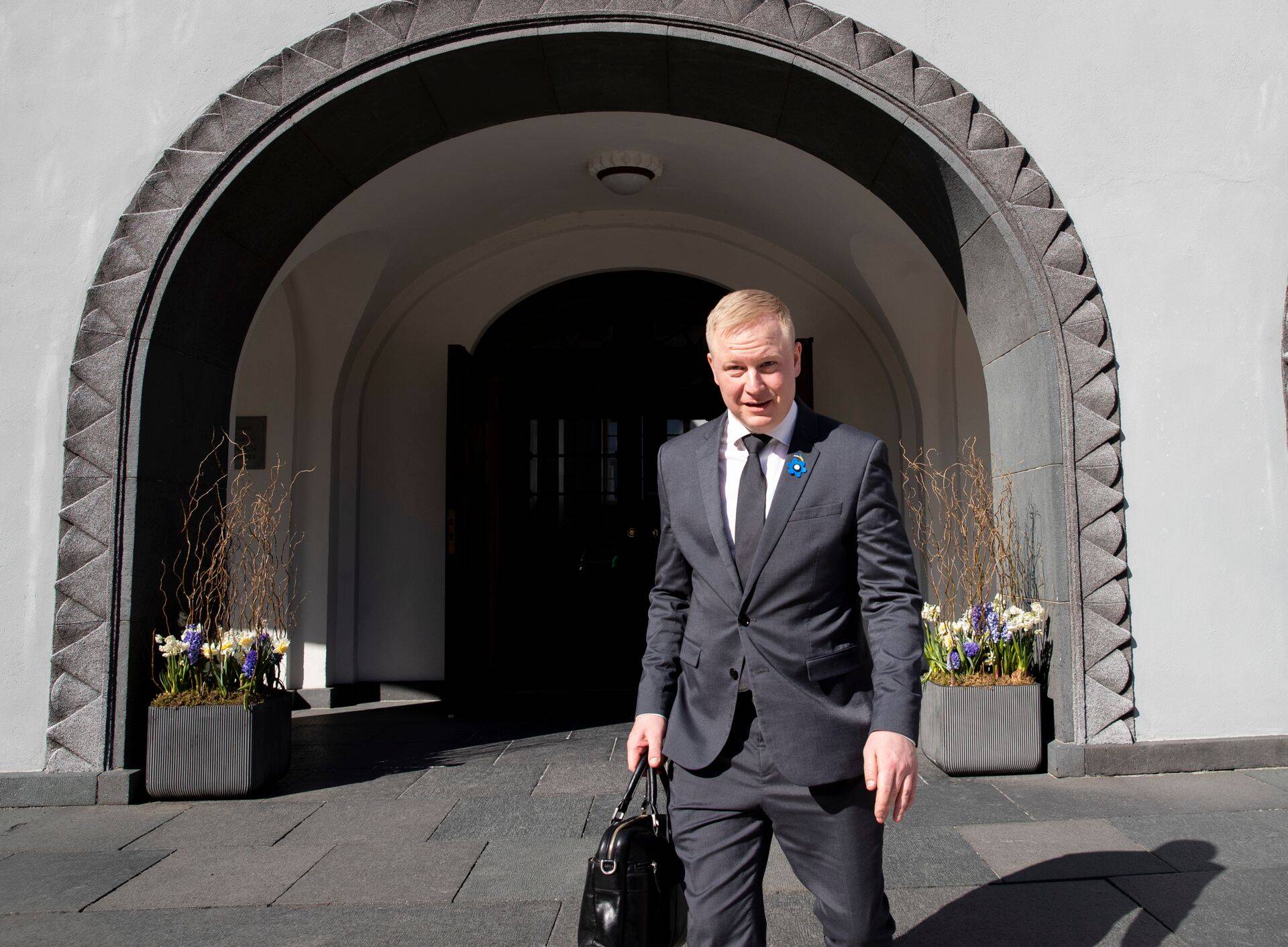 Rahandusminister Mart Võrklaev.
