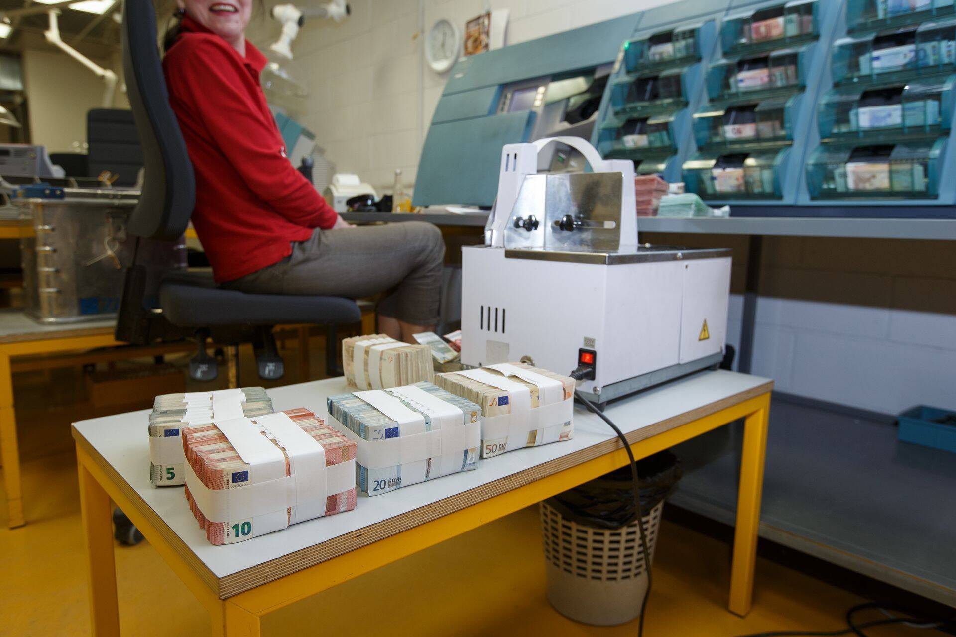 G4Si sularahakeskus, kust käib kuus läbi ligikaudu miljard eurot kuus