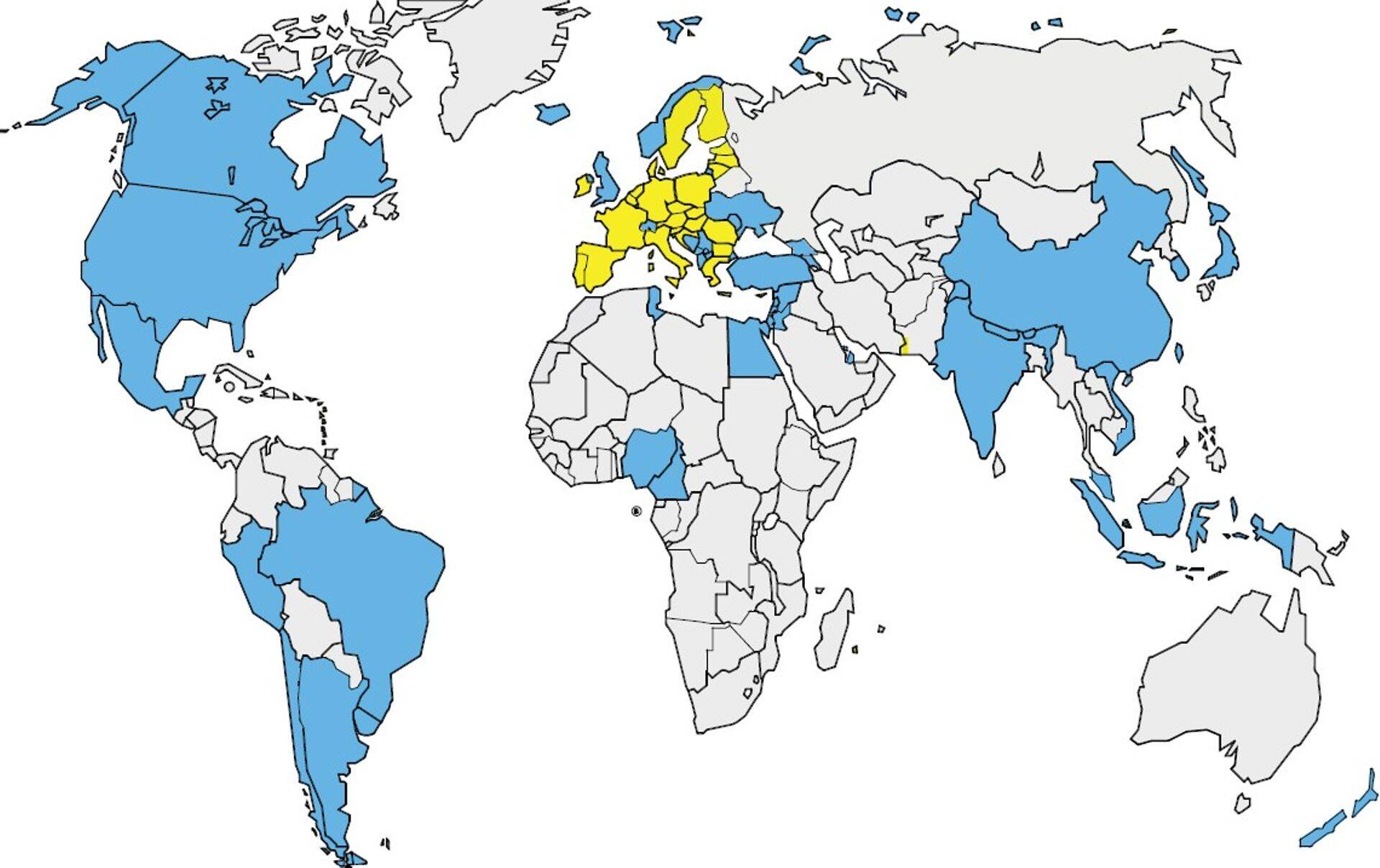 Tugivõrgustikus on enam kui 30 partnerriiki väljaspool ELi