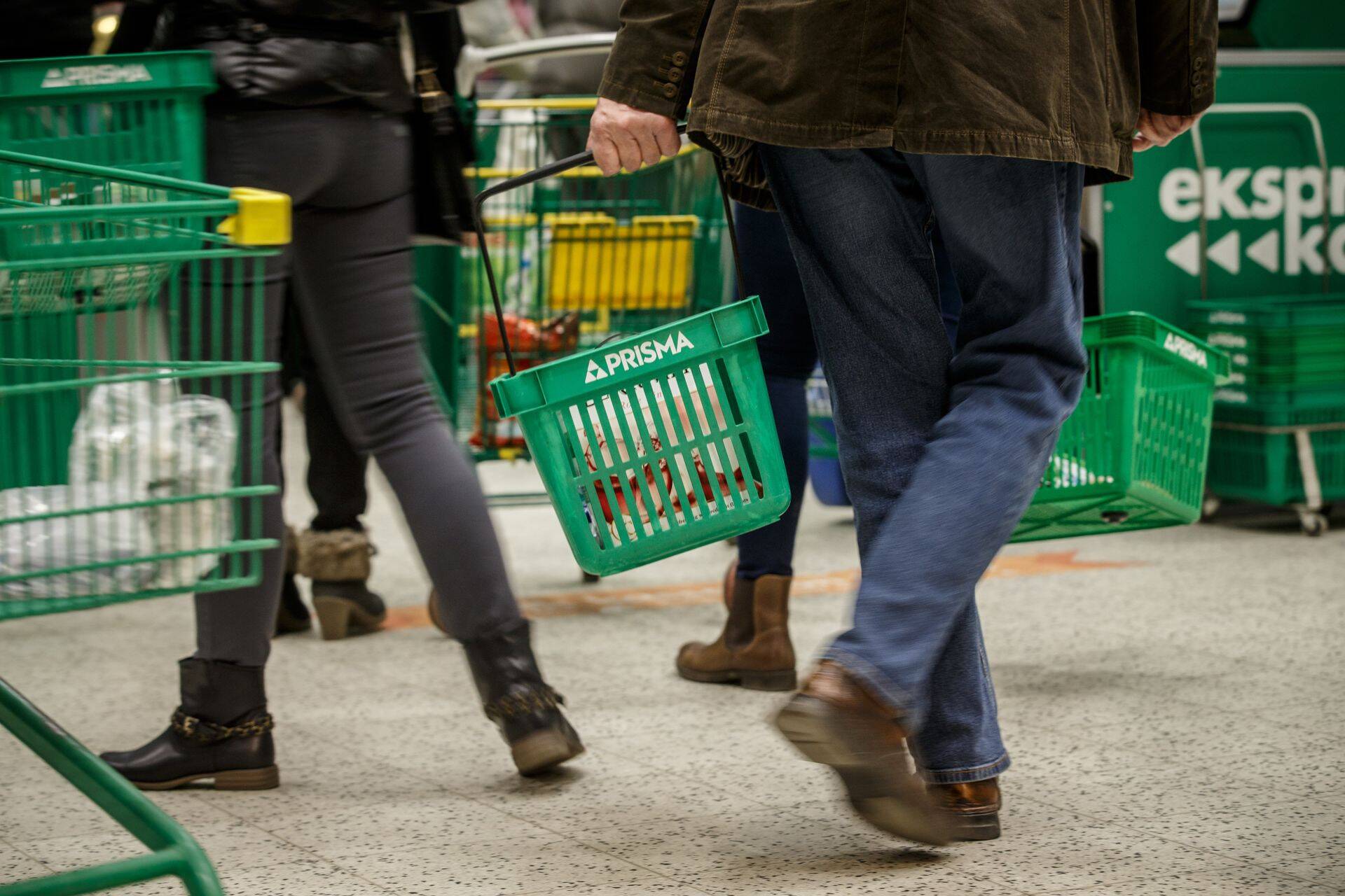 Prisma peremarket Mustika kaubanduskeskuses.