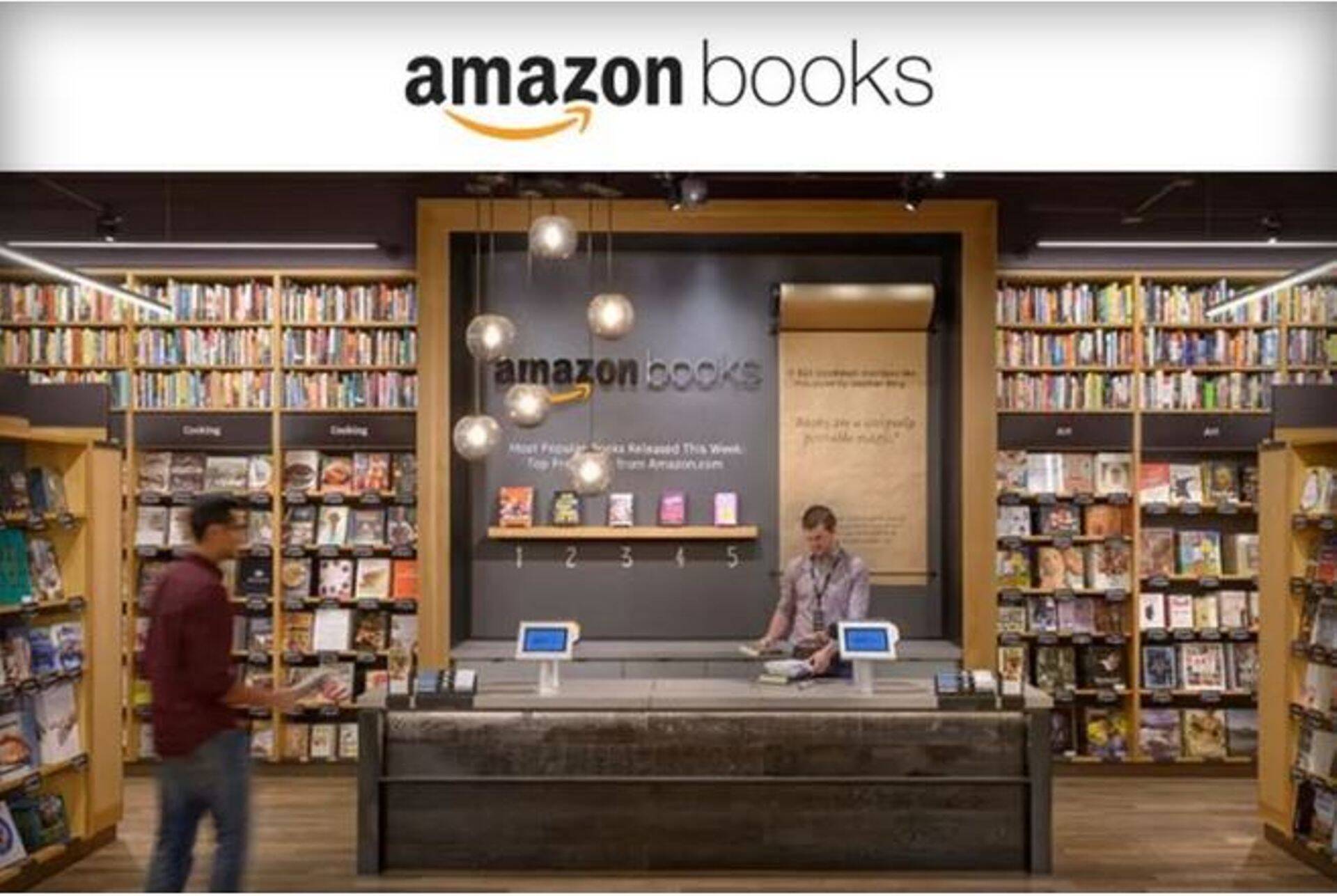 Amazoni esimene füüsiline raamatukauplus