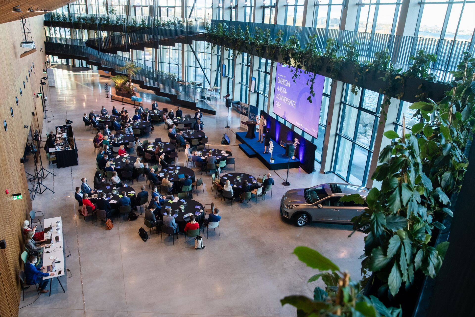 Energia aastakonverents 2021 toimus Tallinna Sadama uues kruiisiterminalis.