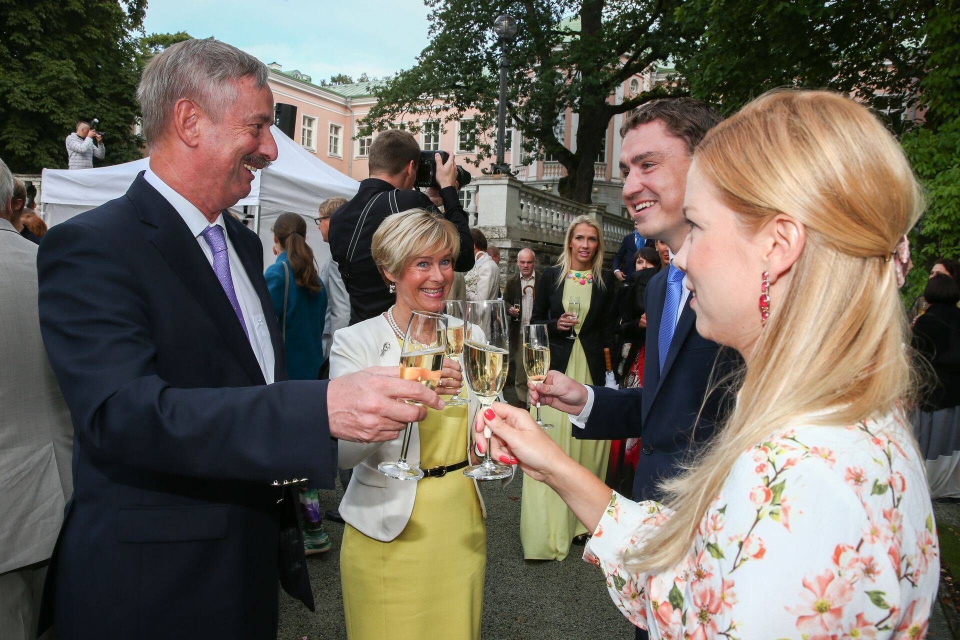 Siim Kallas, Kristi Kallas, Taavi Rõivas, Luisa Värk
