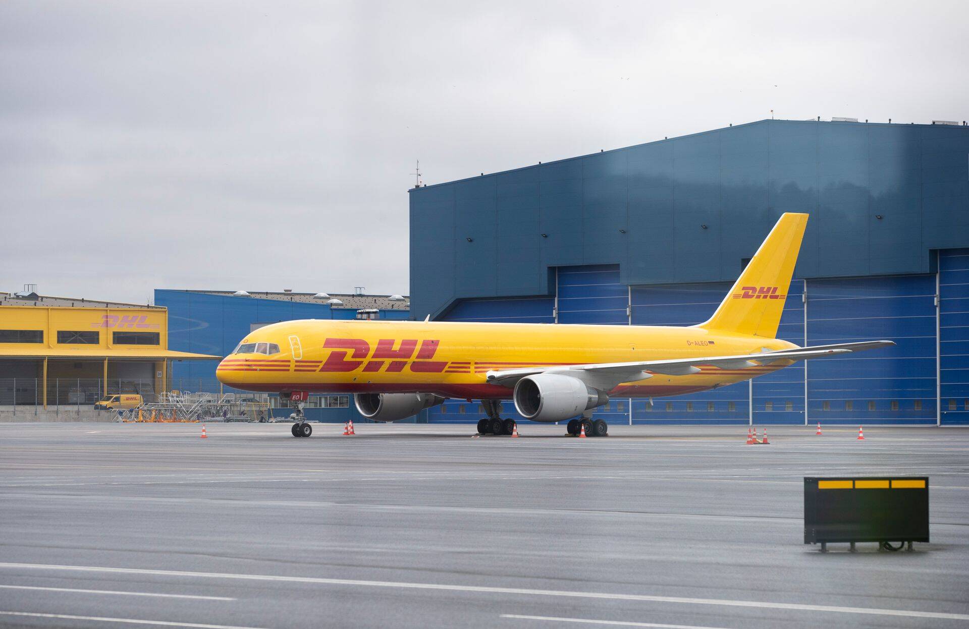 DHL Ekspress moodustab üle poole kogu Tallinna lennujaama kargo mahtudest.