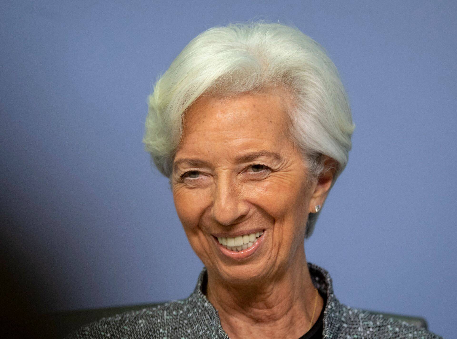 Christine Lagarde.