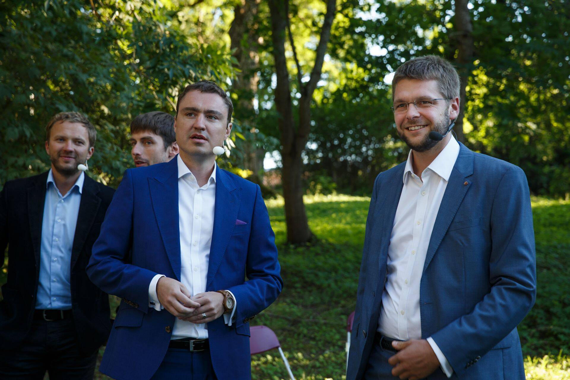 Tsahkna, Rõivas ja Ossinovski suvel 2015