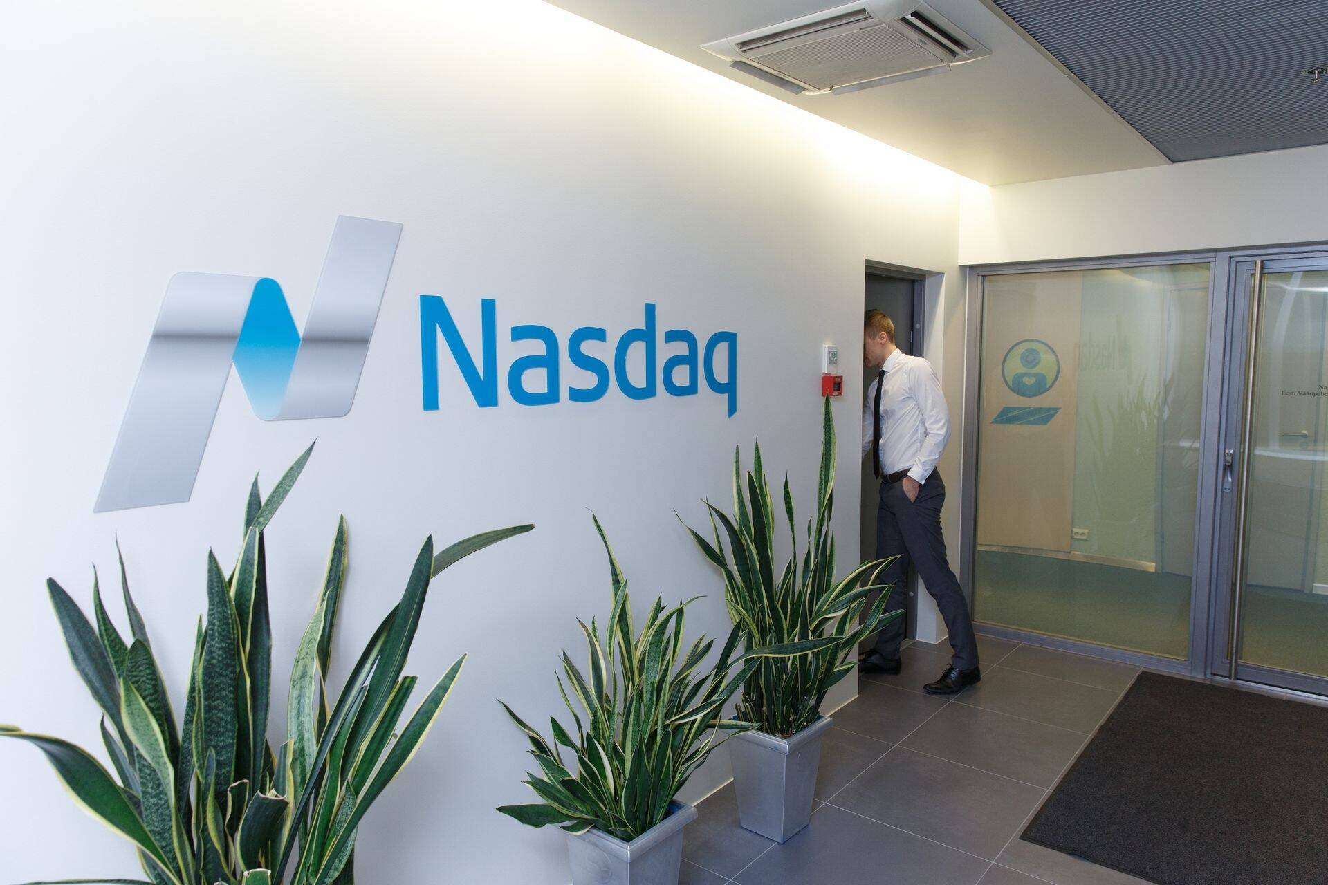 Nasdaq Tallinna kontor Tartu maanteel.