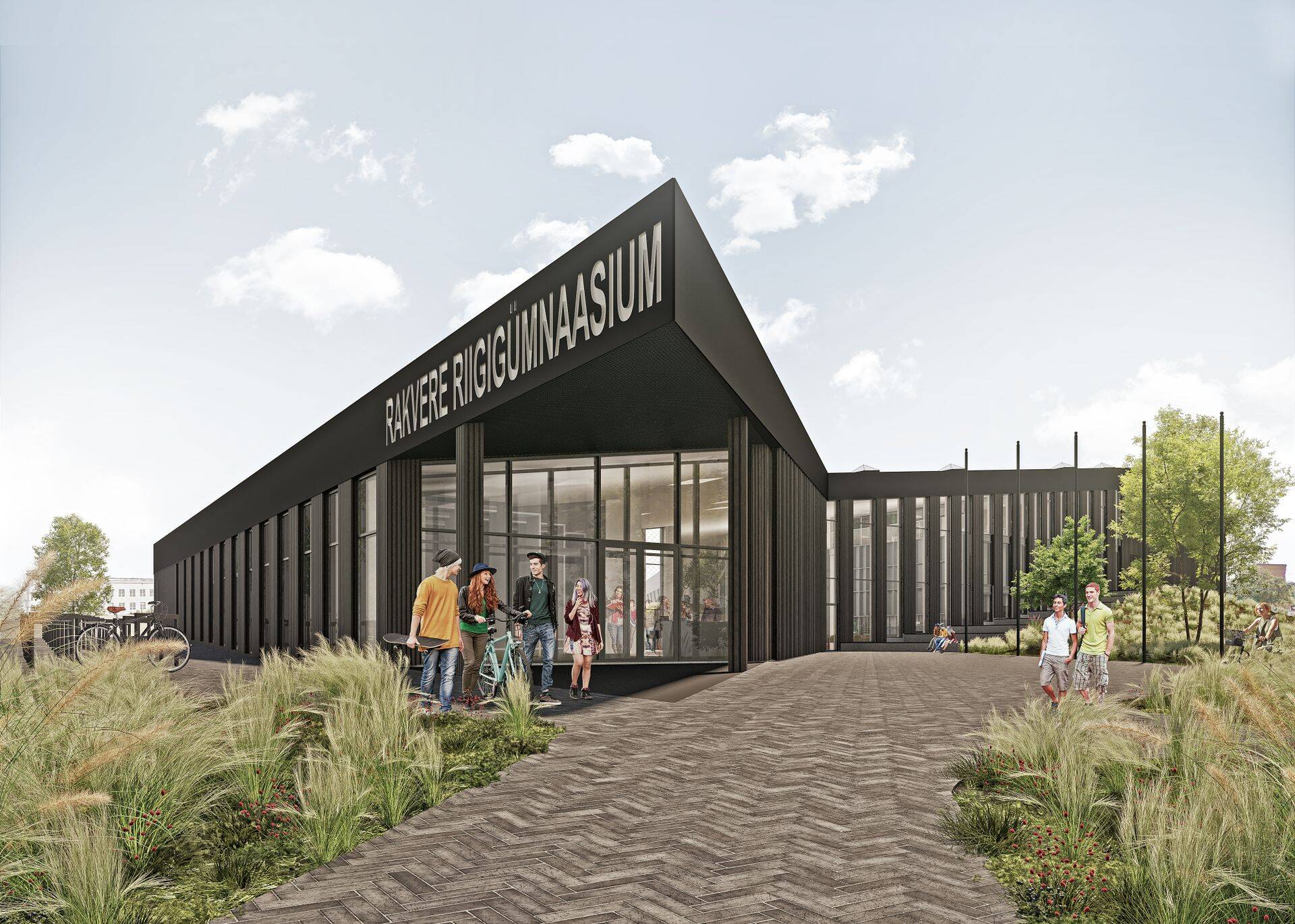Aastal 2022 on Rakveresse kerkinud selline riigigümnaasium.