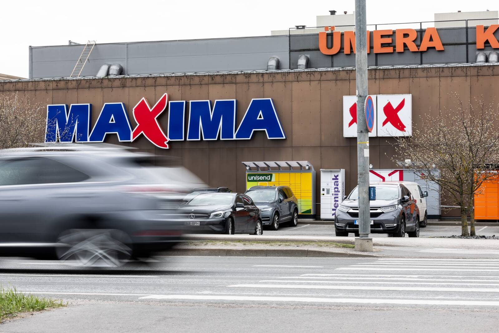Maxima kauplus Lasnamäel.