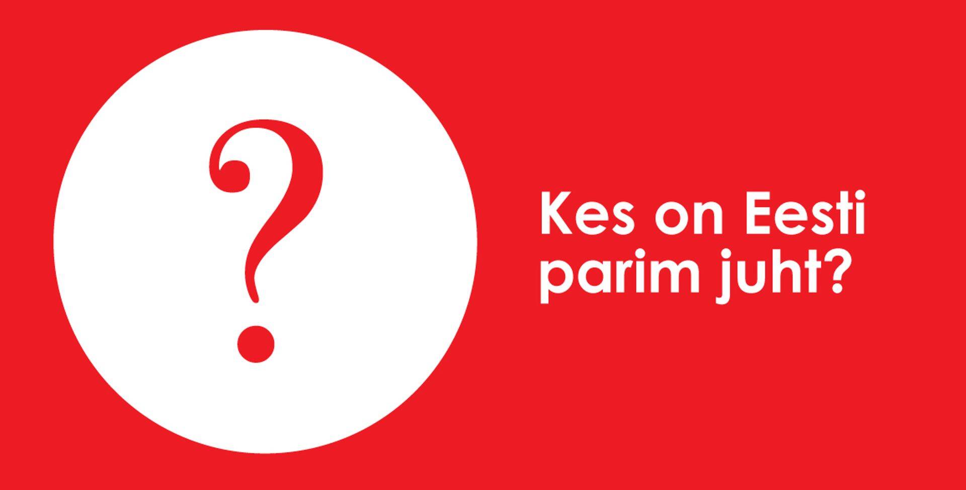 Käivitub konkurss Eesti parima juhi leidmiseks