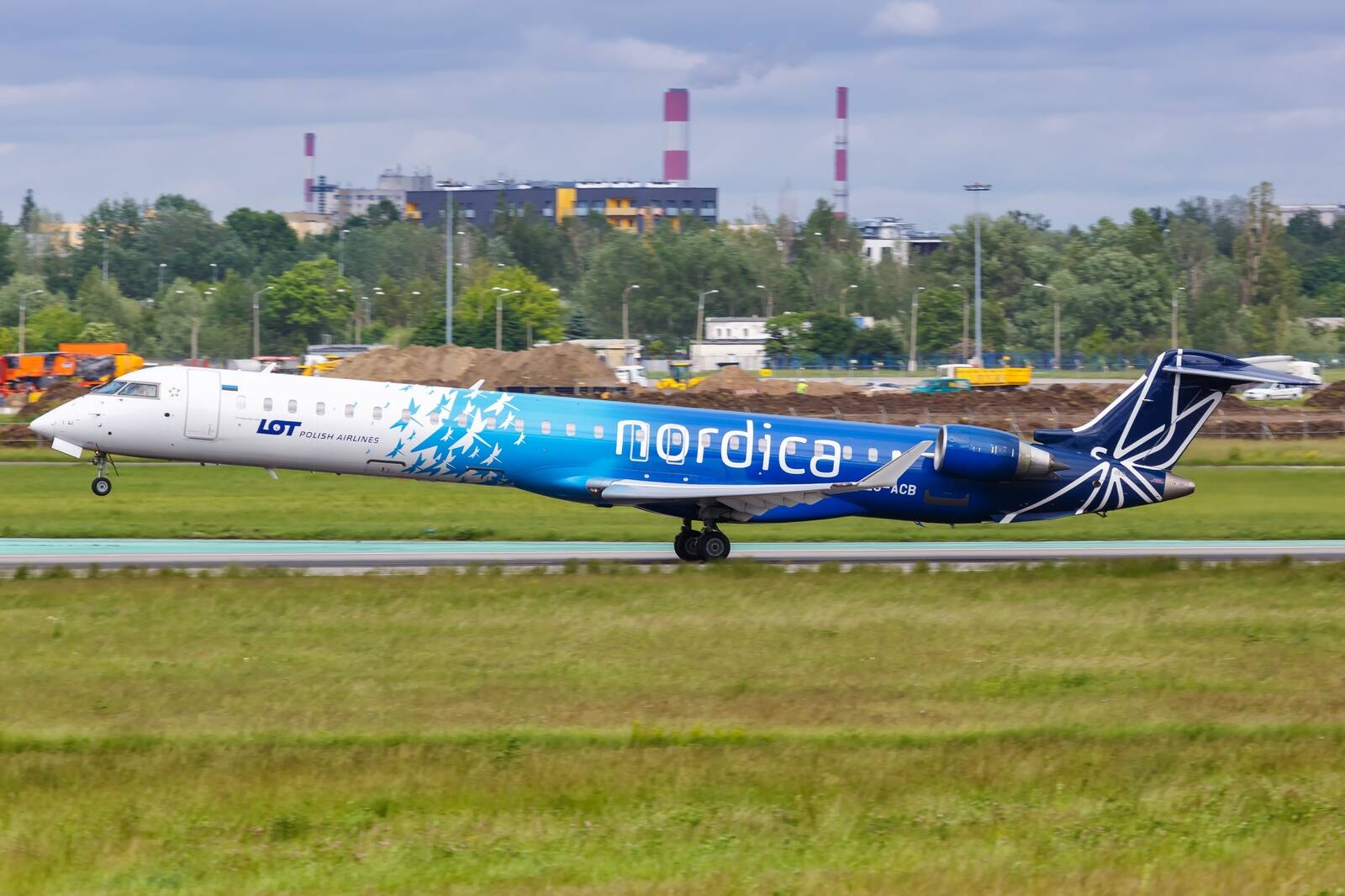 Самолет Nordica. Фото иллюстративное.