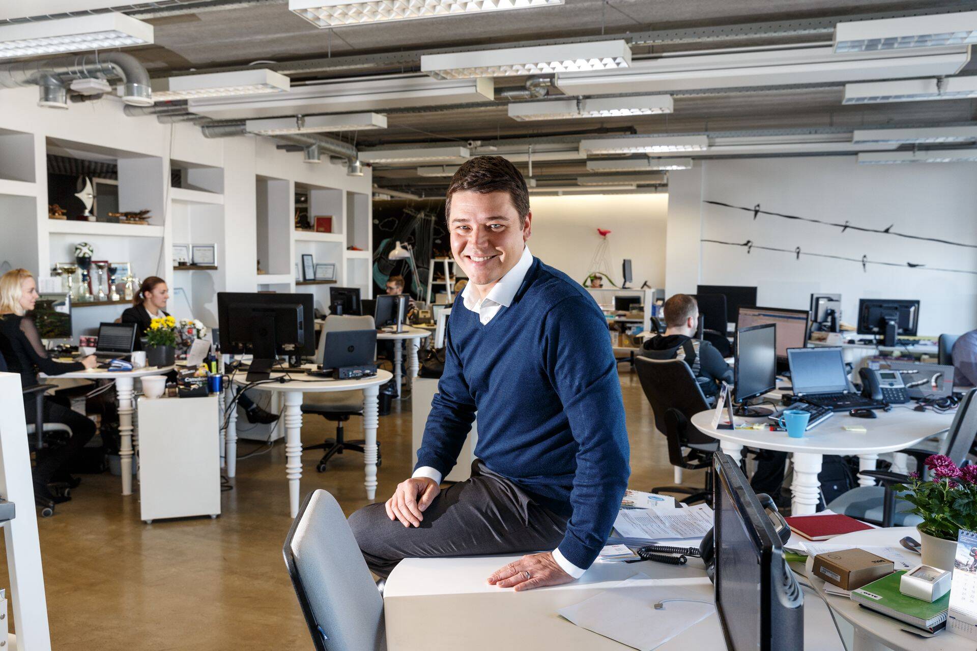 MarkITi tegevjuht Andres Agasild. MarkIT oli 2006. aastal ASI üks esimesi suuri investeeringuid. Ettevõttest väljus ASI kümme aastat hiljem.