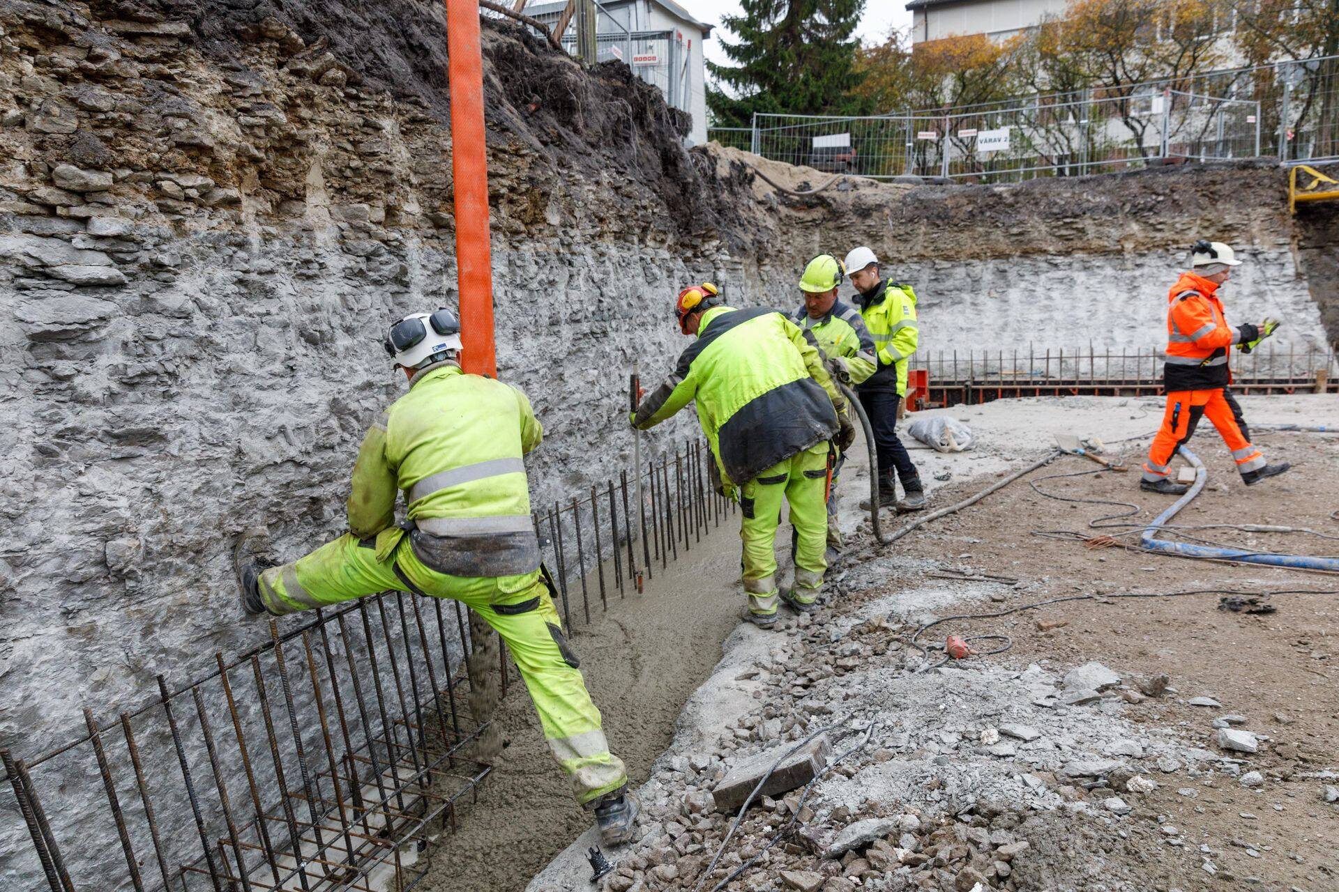 Kortermaja ehitus Tallinnas.