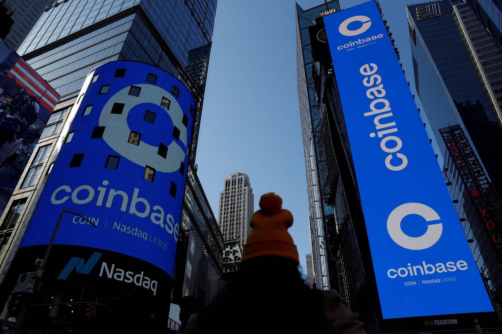 Выход Coinbase на американскую биржу весной прошлого года.